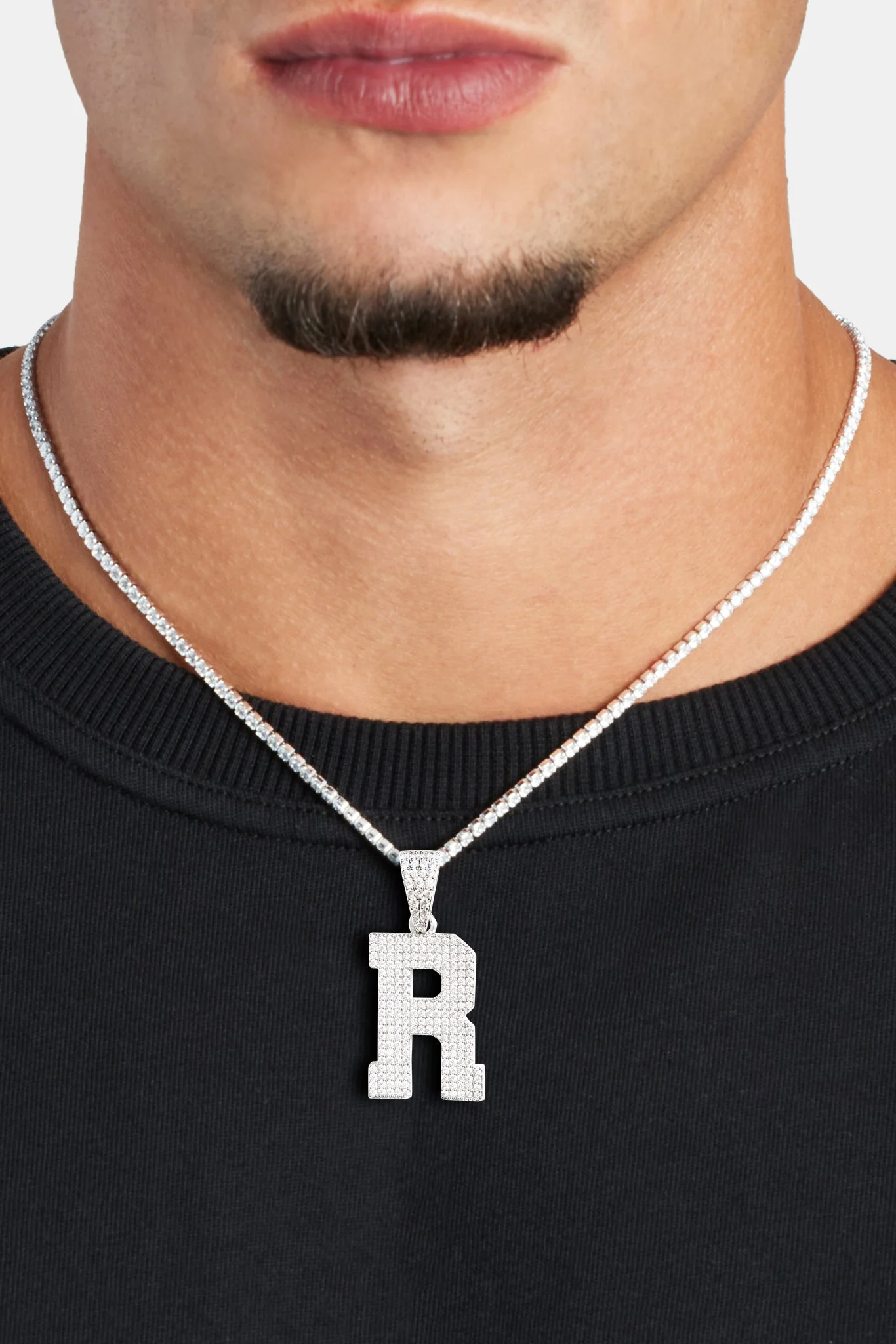 Iced R Pendant - Image 2