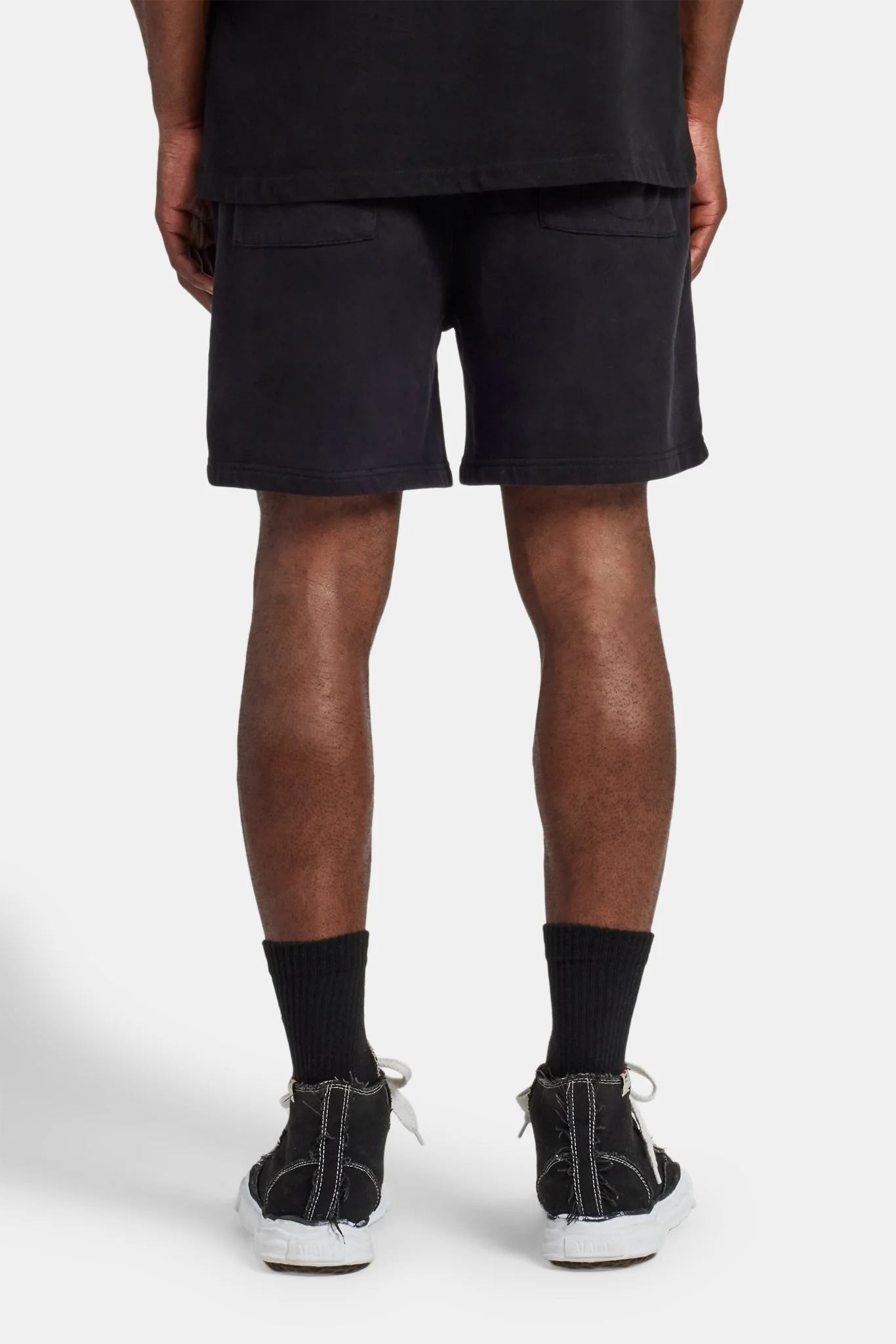 Jersey Relaxed Short - Washed Black - Image 4
