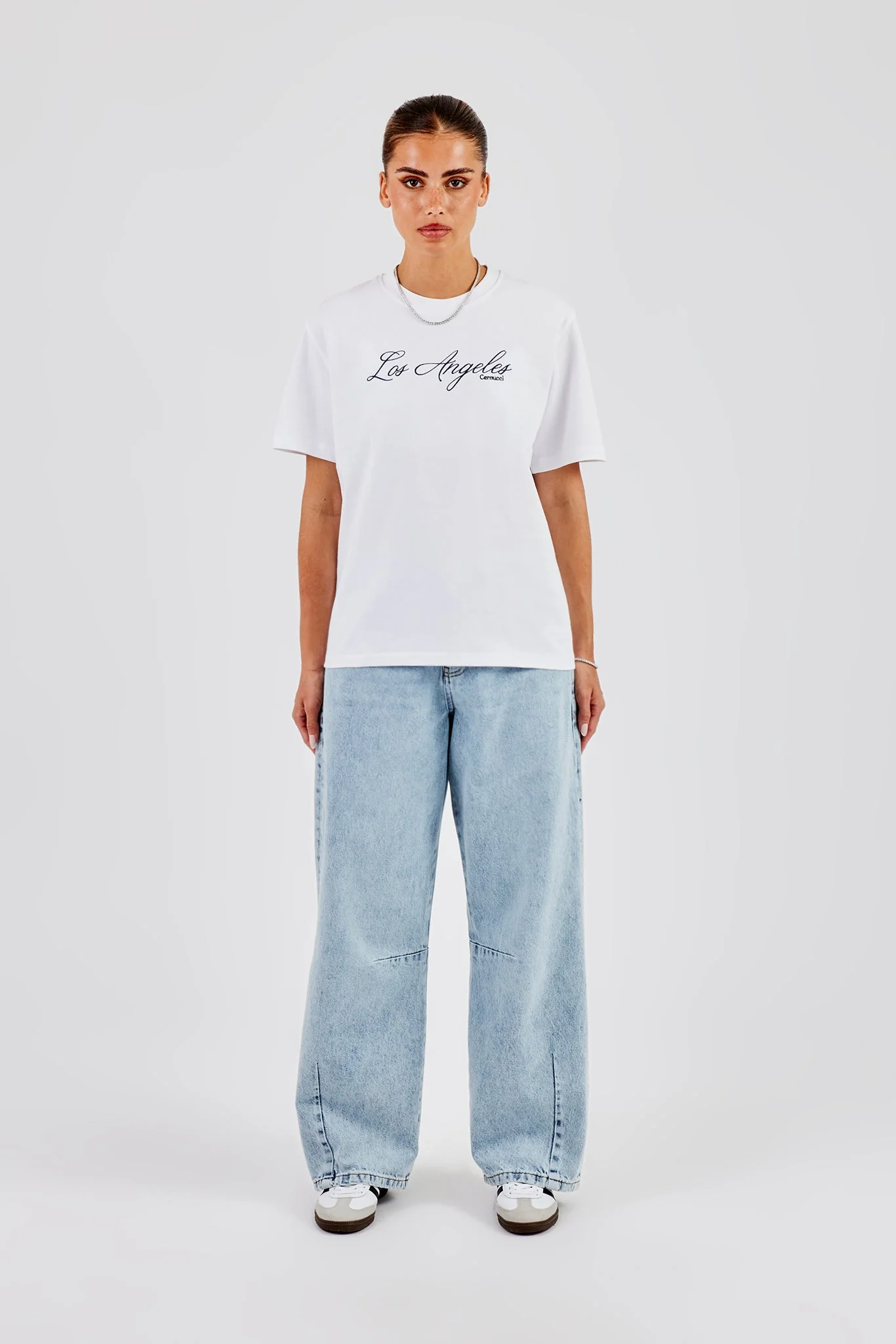 Los Angeles Regular T-Shirt - White - Image 5