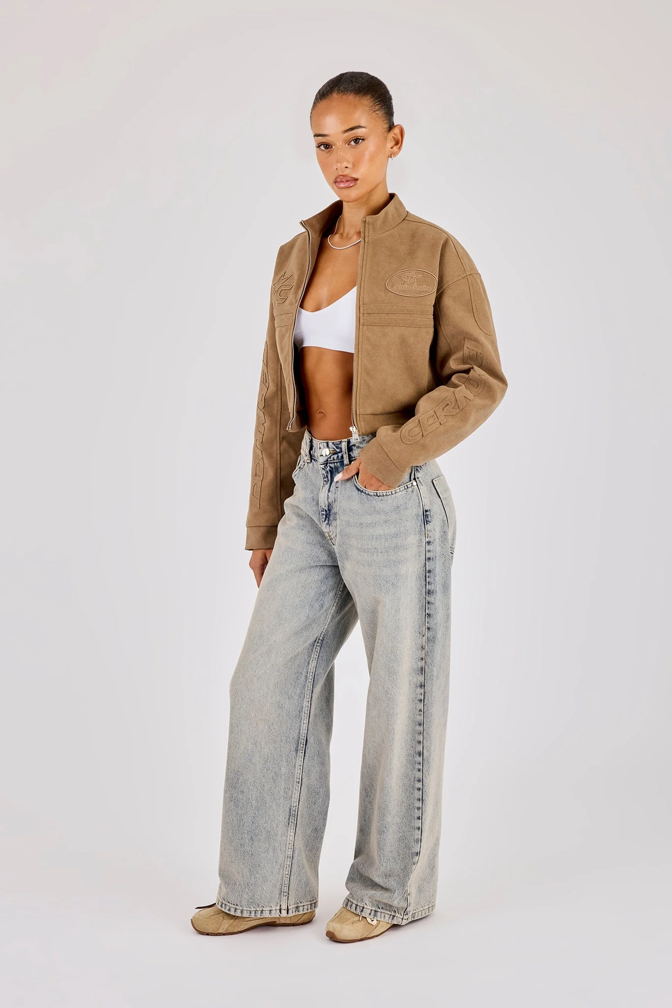 Low Rise Baggy Jean - Antique Wash - Image 2
