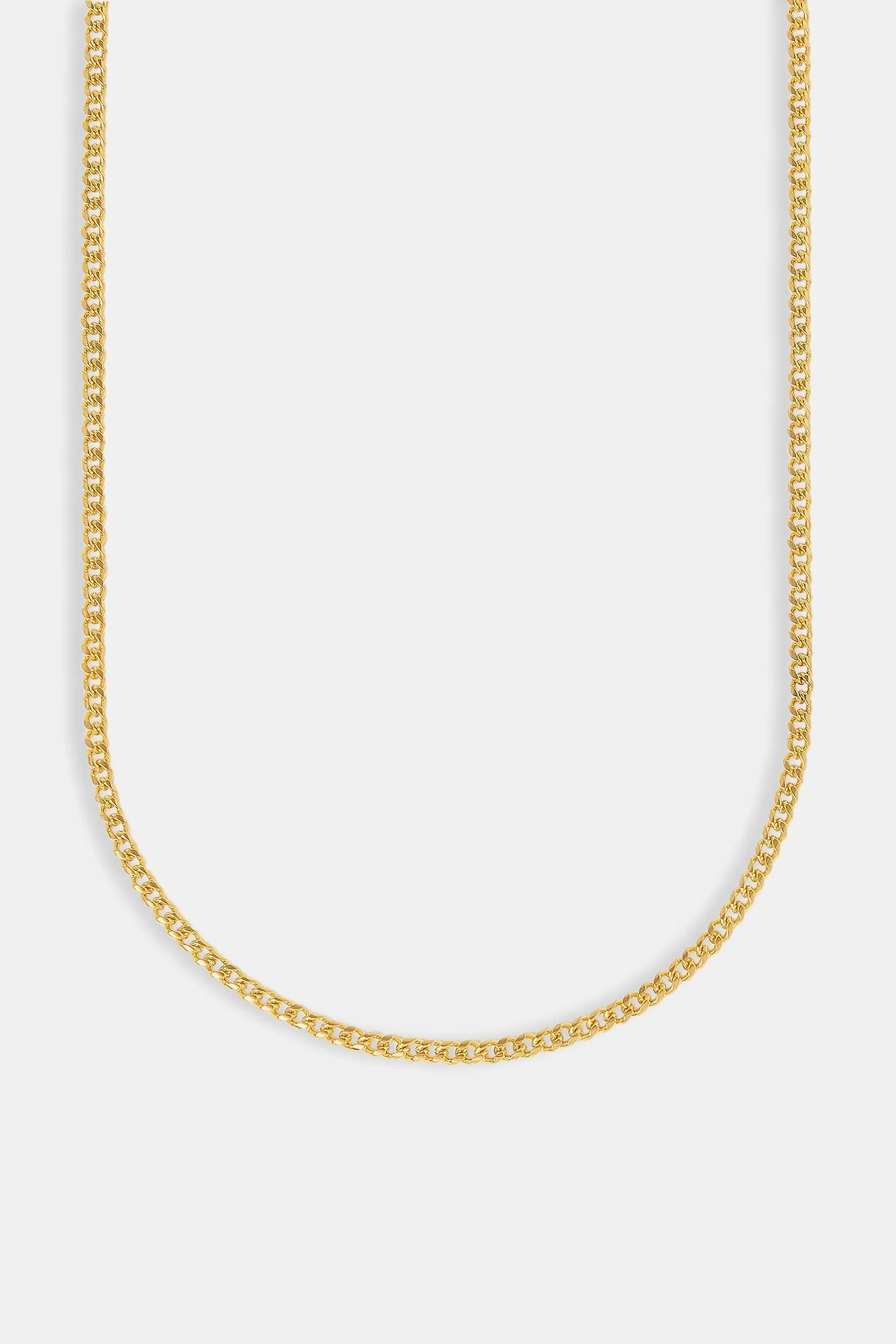 Miami Cuban Chain - 3.5mm - Gold - Image 2