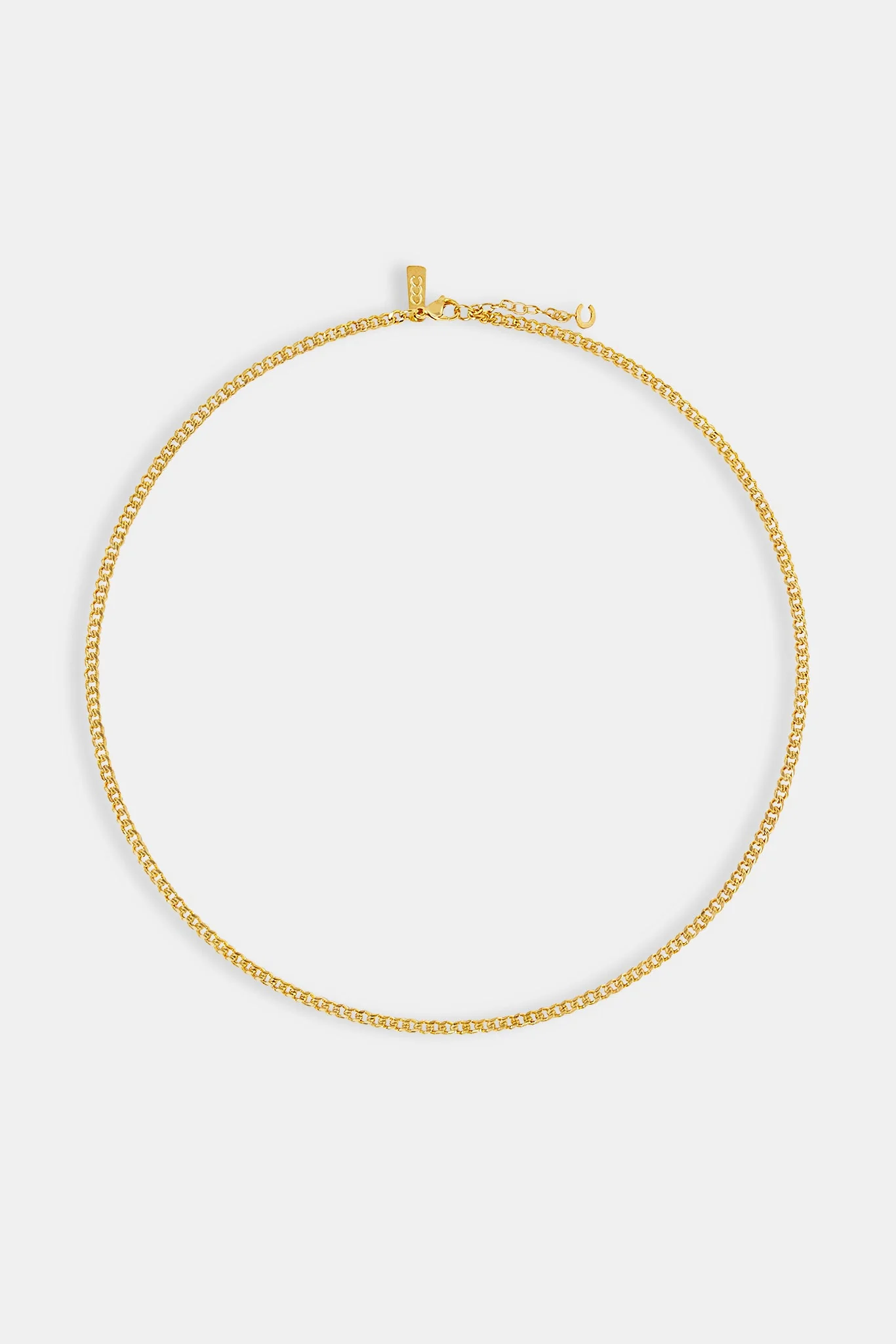 Miami Cuban Chain - 3.5mm - Gold - Image 4