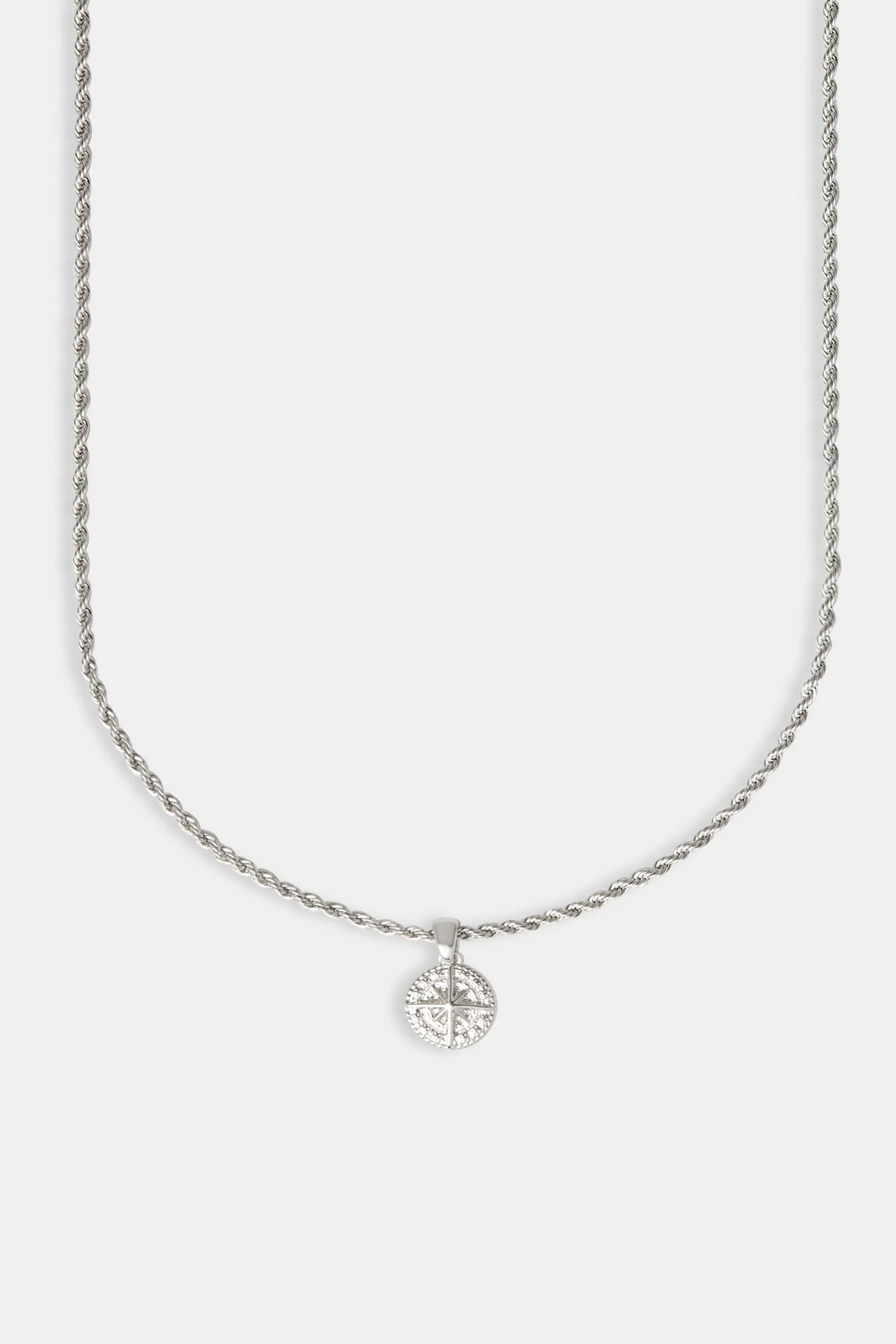 Micro Compass Rope Necklace - 12mm - Image 2