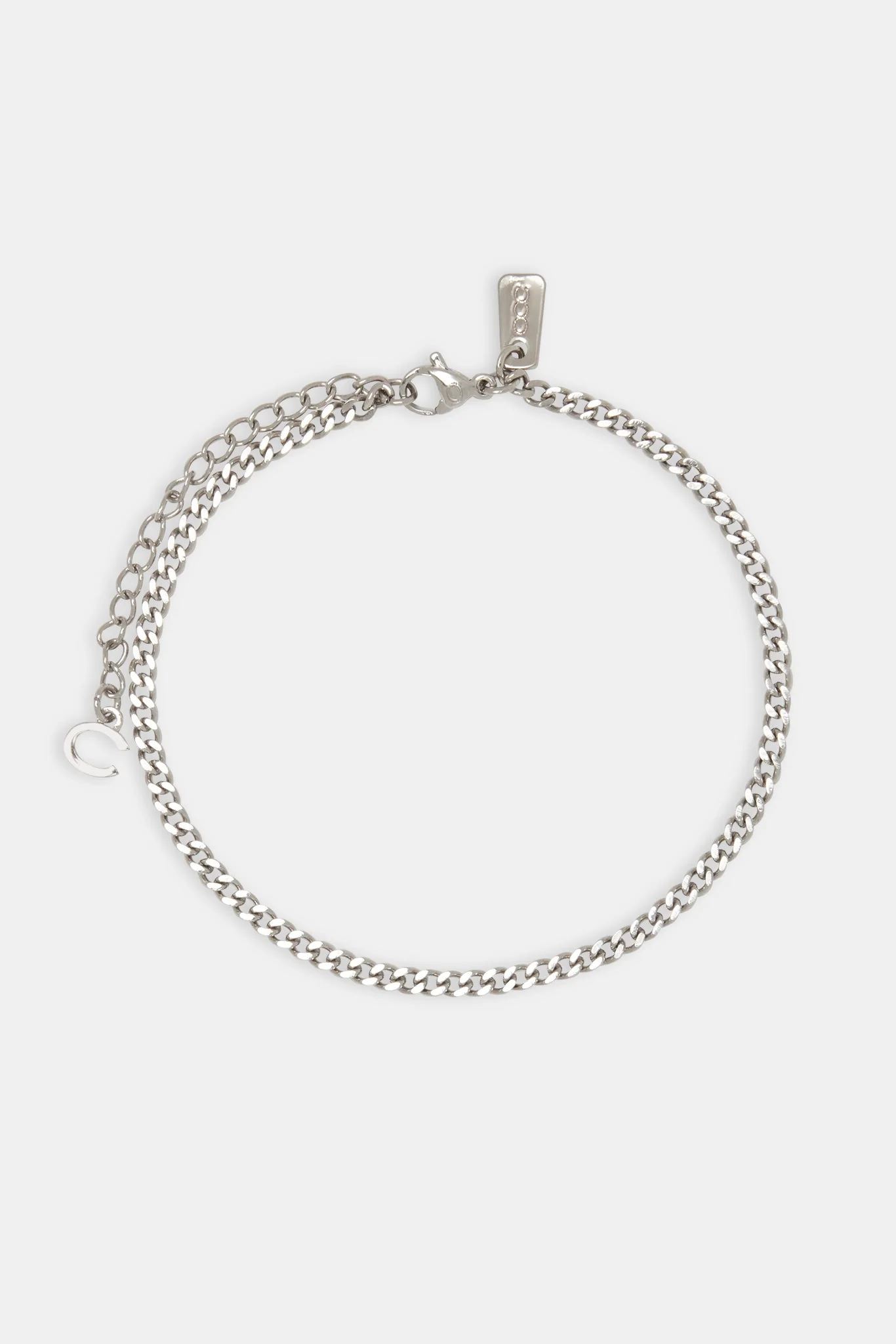Micro Cuban Anklet - 3mm - Image 2