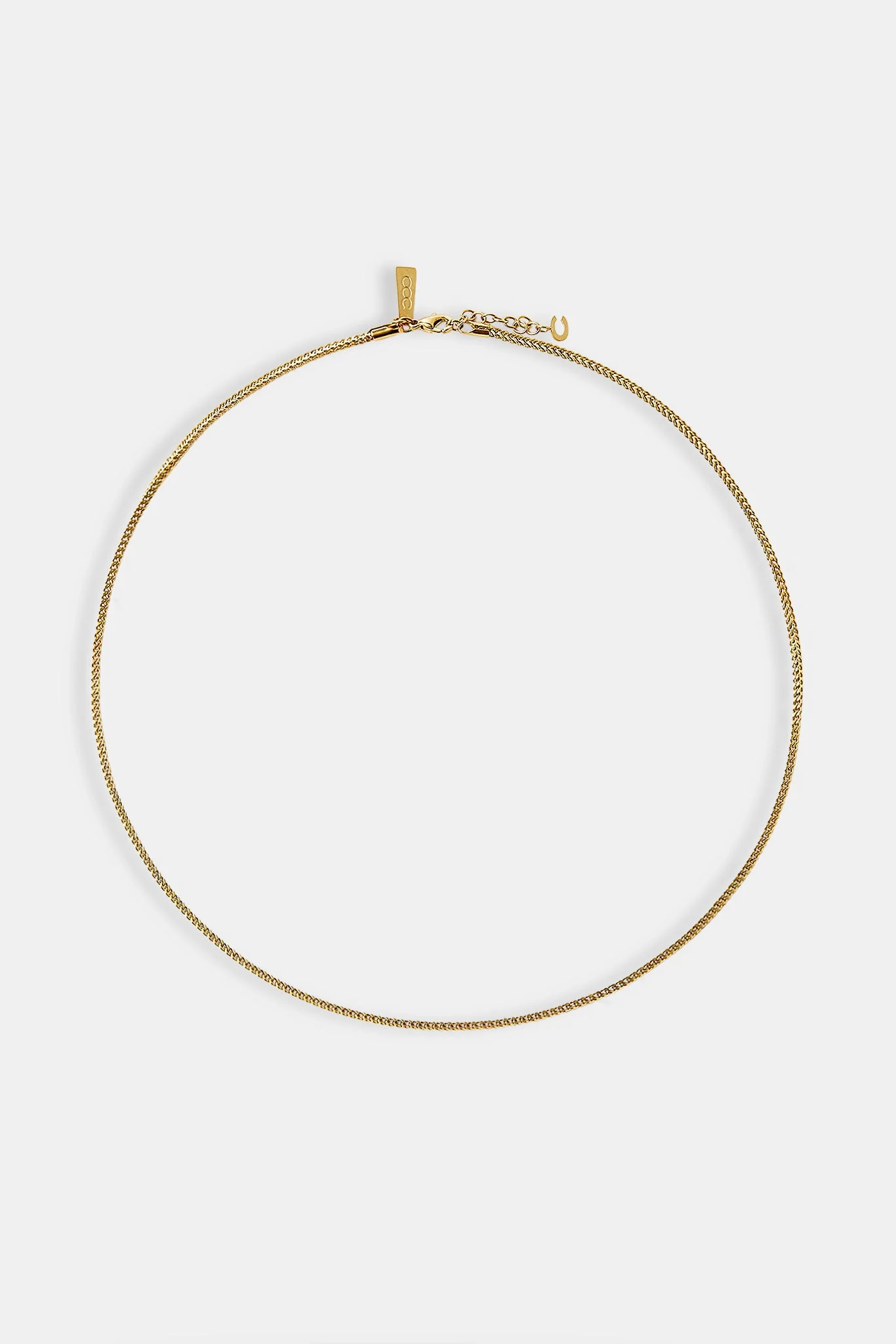 Micro Franco Chain - 1.5mm - Gold - Image 3