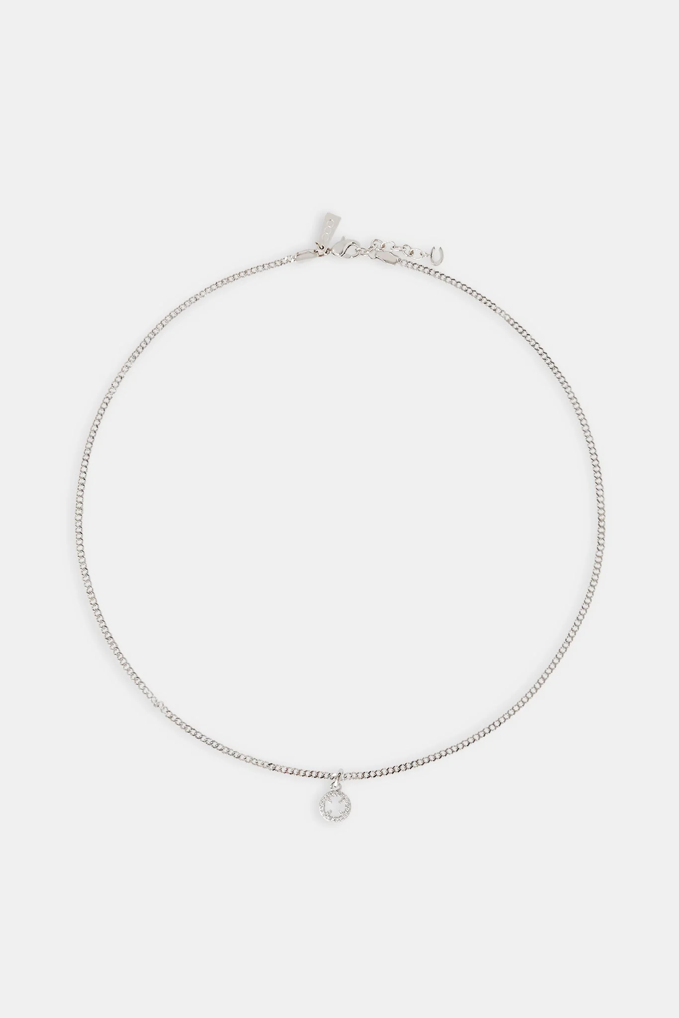 Micro Iced Motif Cut Out Necklace - 10mm - Image 2