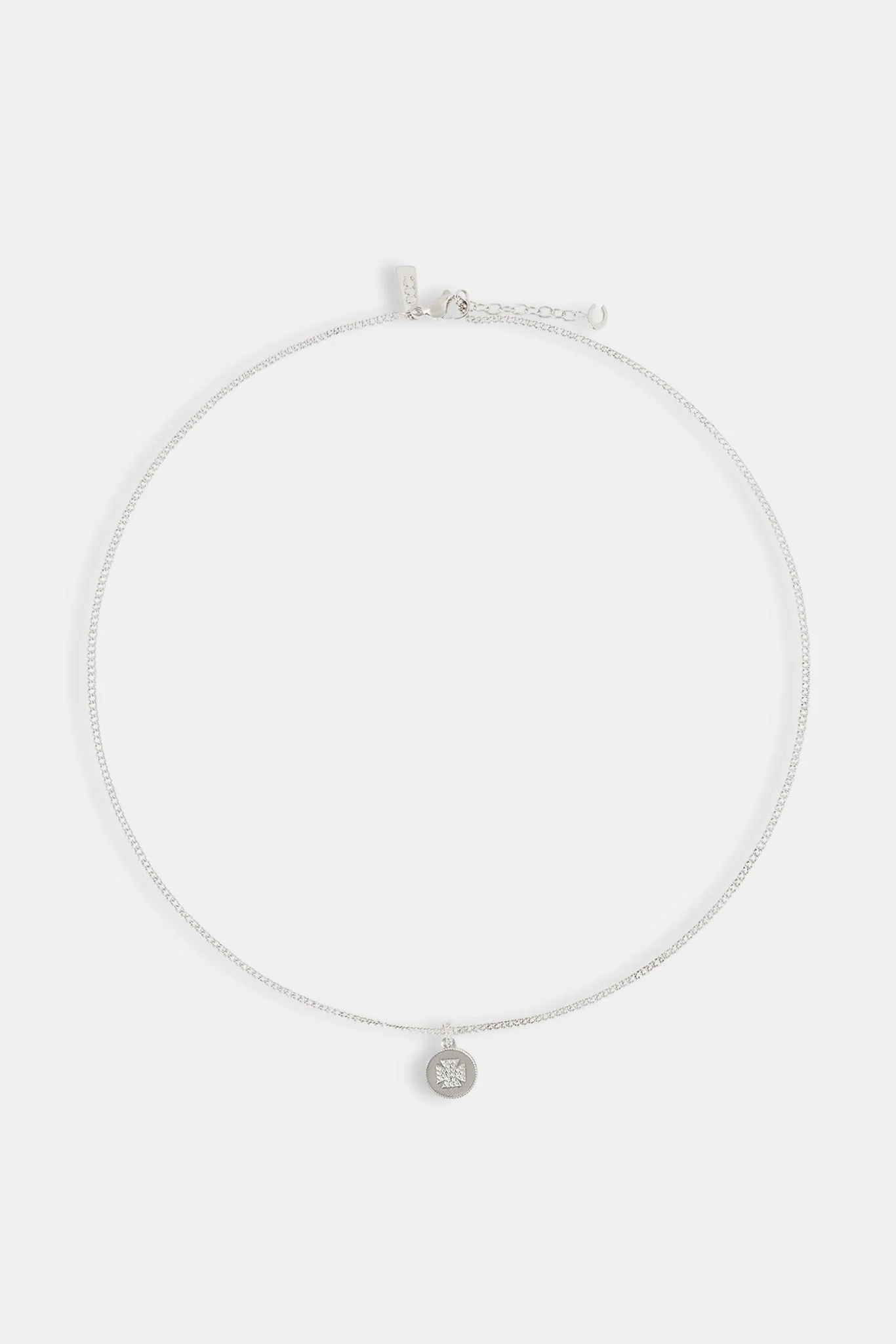 Micro Iced Motif Necklace - 12mm - Image 4