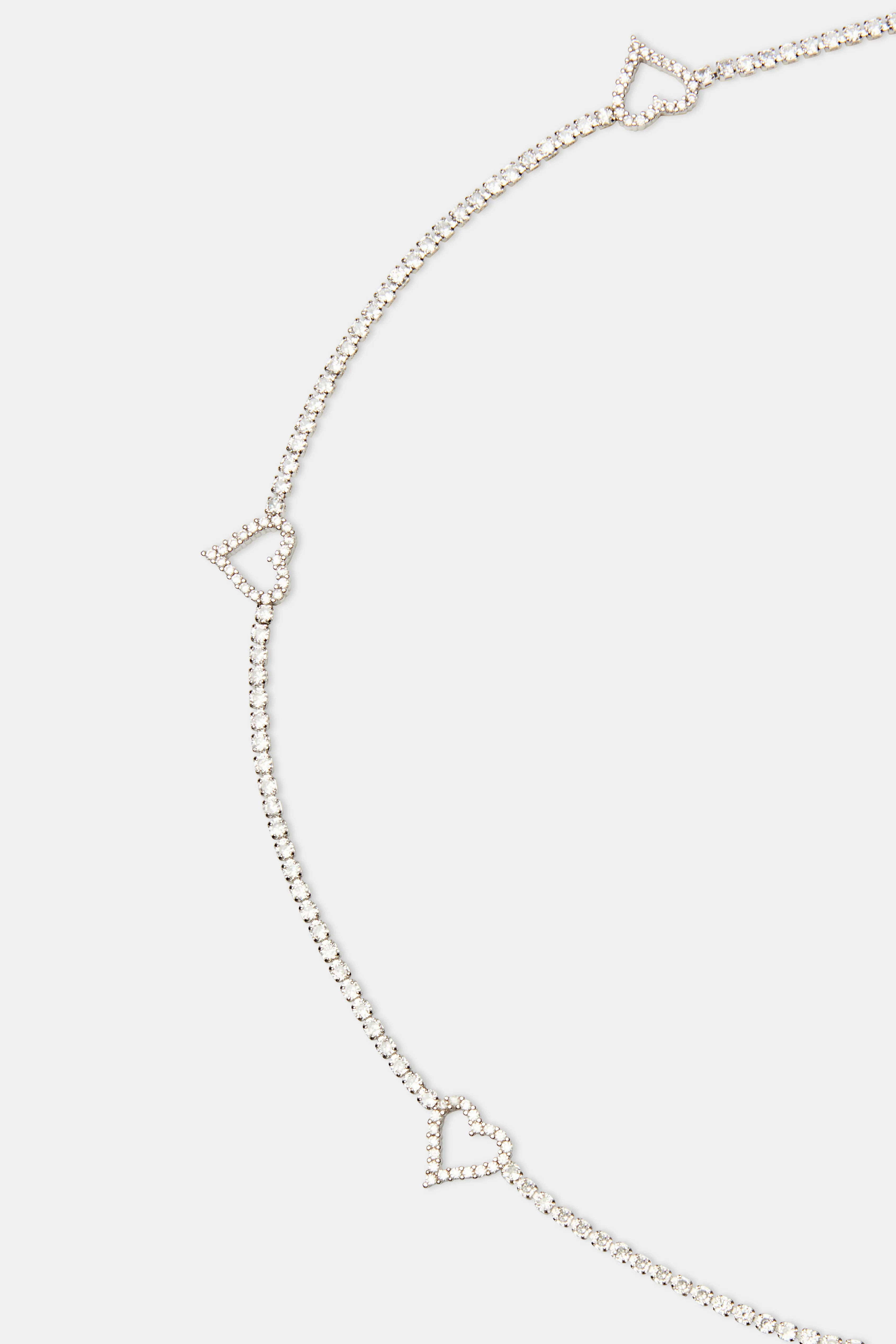 Mini Heart Belly Chain - White - Image 2