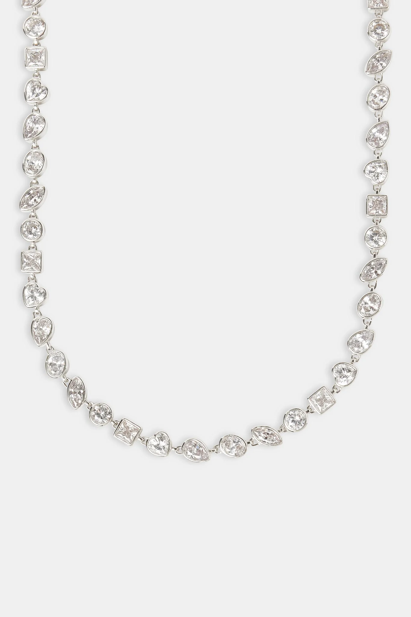 Mixed Shape Gem Chain - 8mm - Image 2