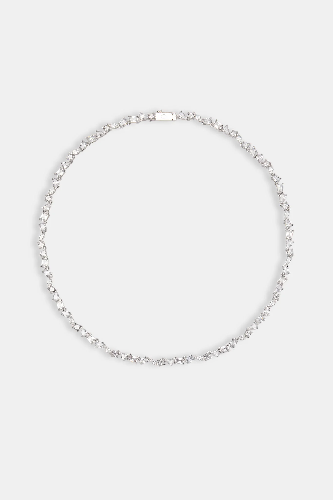 Mixed Shape Tennis Chain - 5mm - Image 4