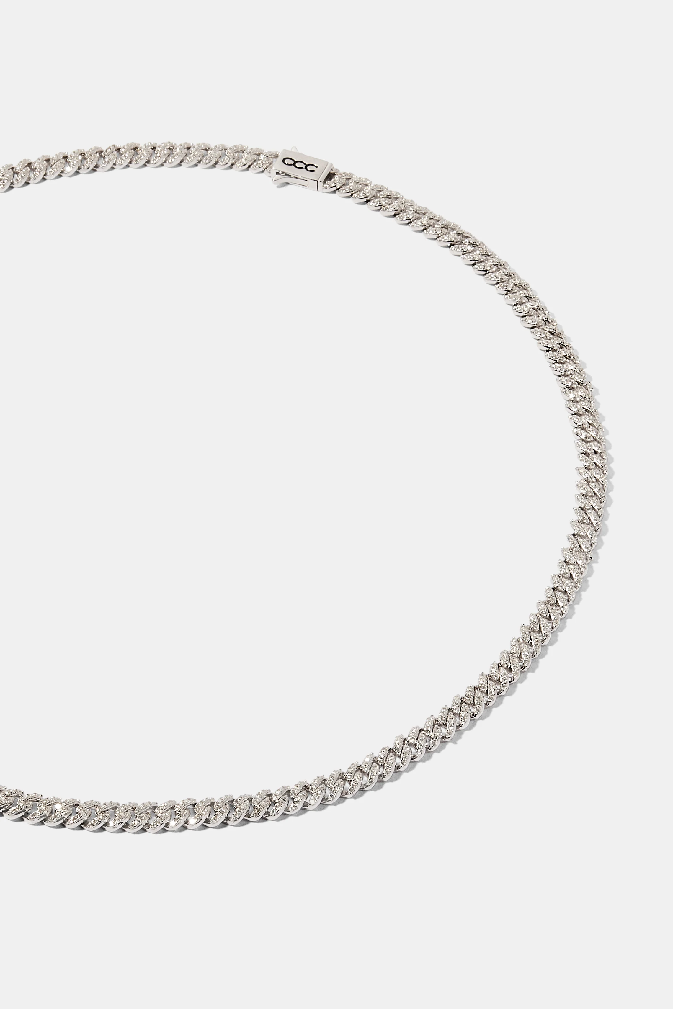 Moissanite Cuban Chain - 6mm - Image 3