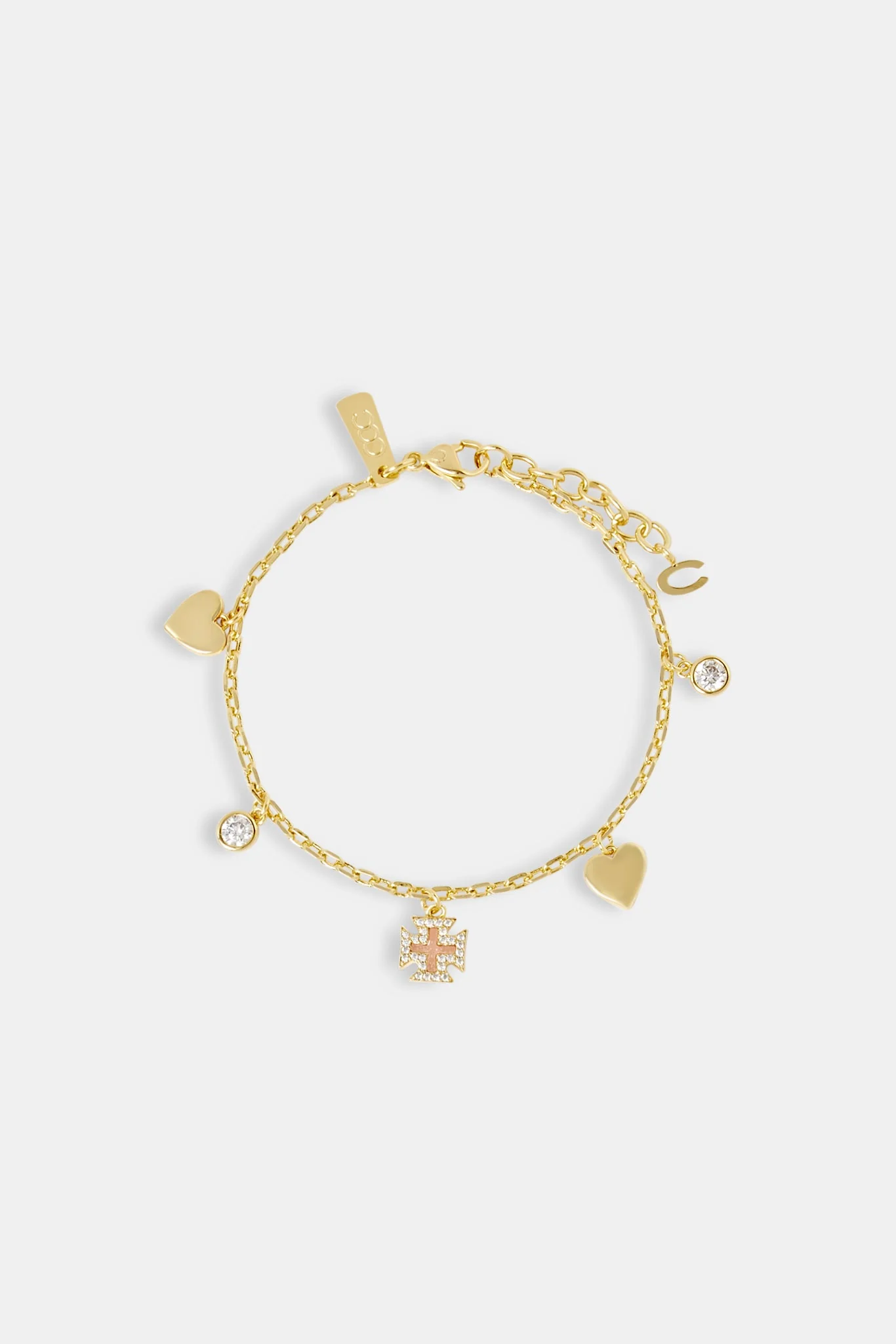 Motif Charm Rolo Bracelet - 8mm - Image 2