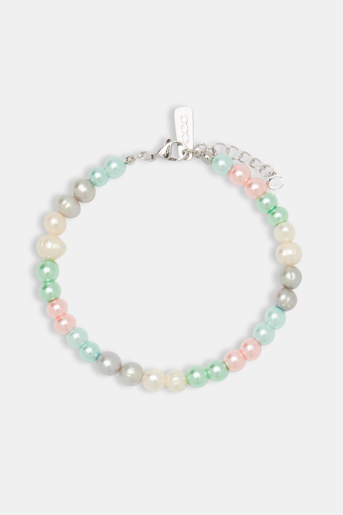 Multi Colour Freshwater Pearl Bracelet - 6mm - Image 2