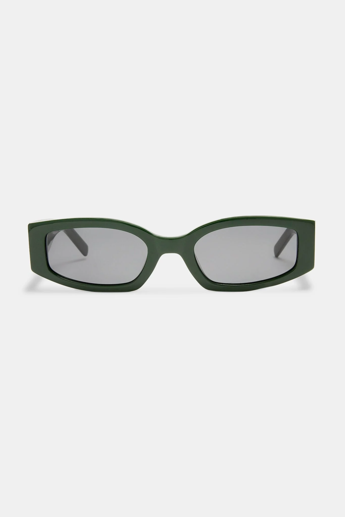 Narrow Lens Sunglasses - Green - Image 4