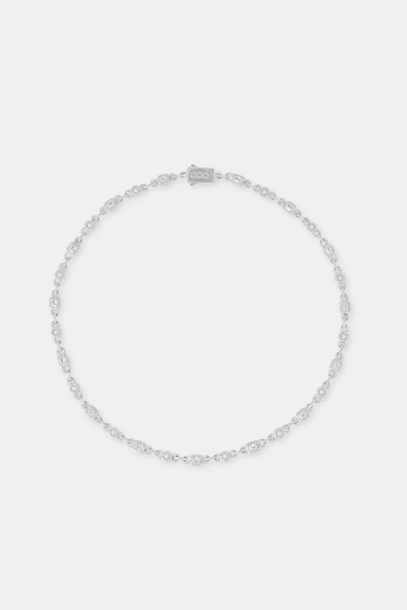 Opal & Baguette Chain - 5mm - Image 4