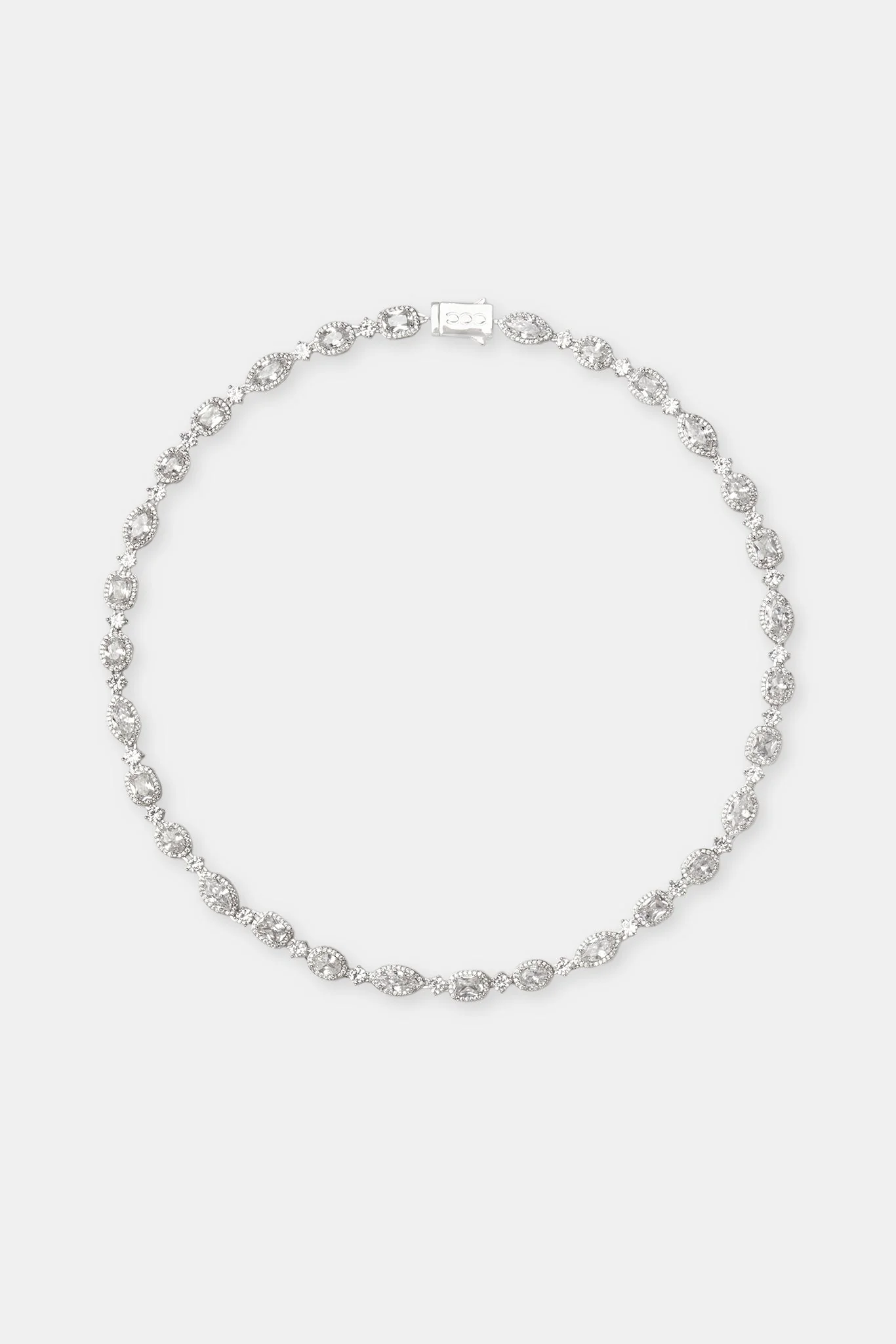 Oval & Rectangular Cluster Chain - 8mm - Image 4