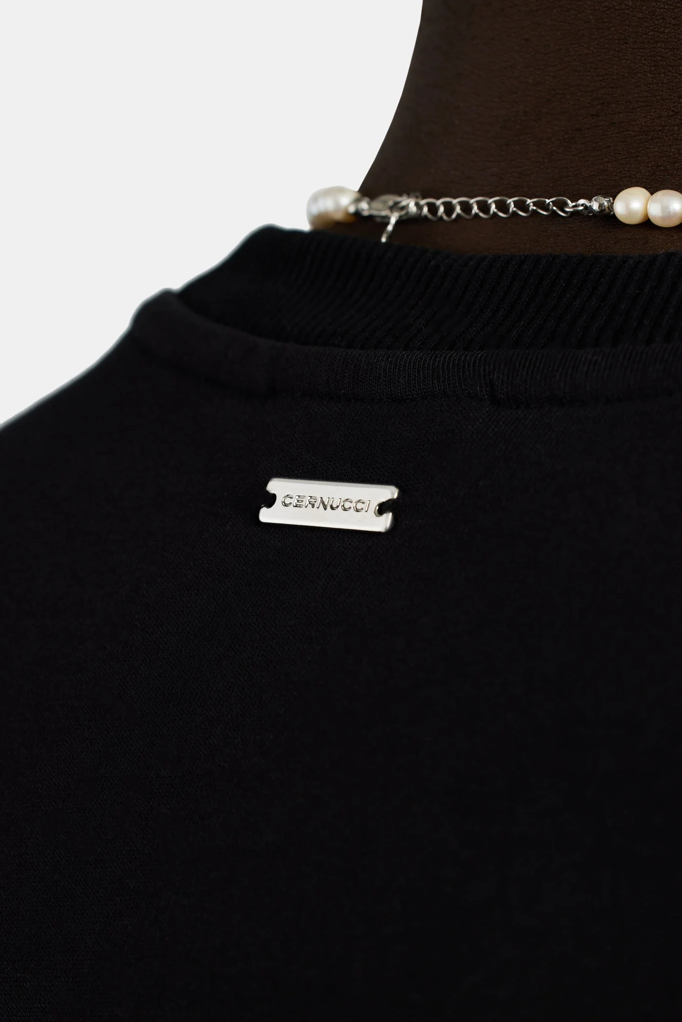 Oversized Iced Print T-Shirt - Black - Image 3