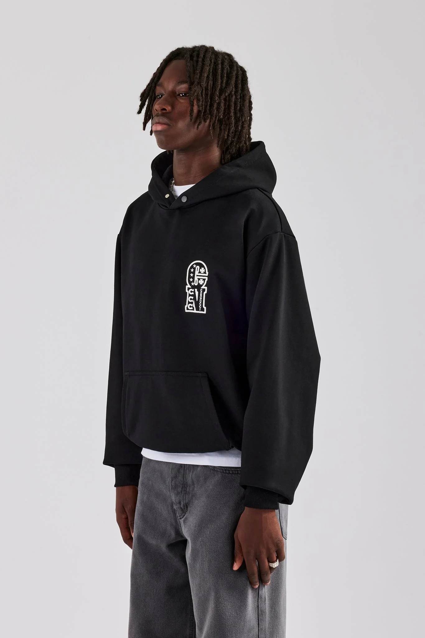 Oversized Embellished Hoodie - Image 4