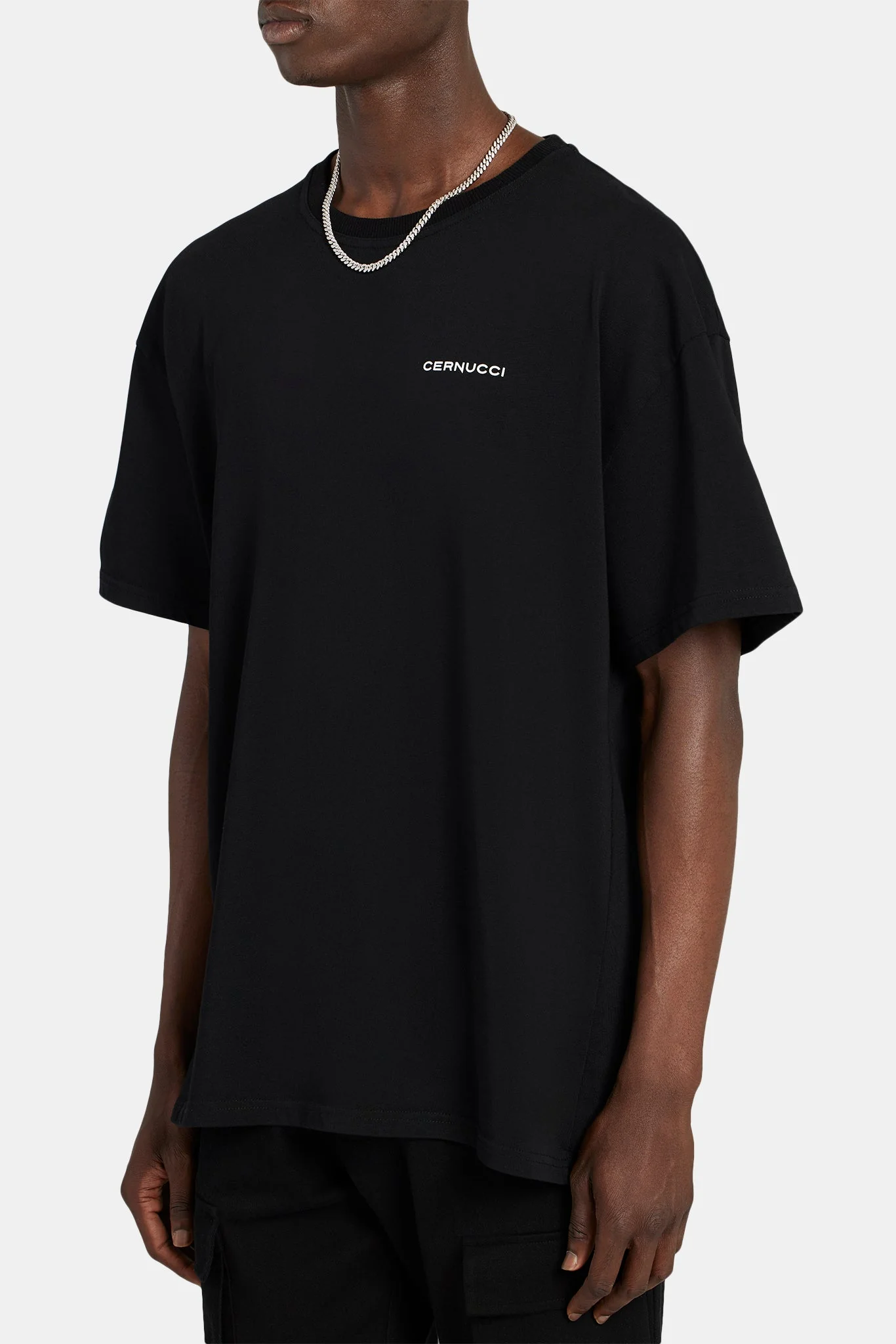 Oversized Palm T-Shirt - Black - Image 5