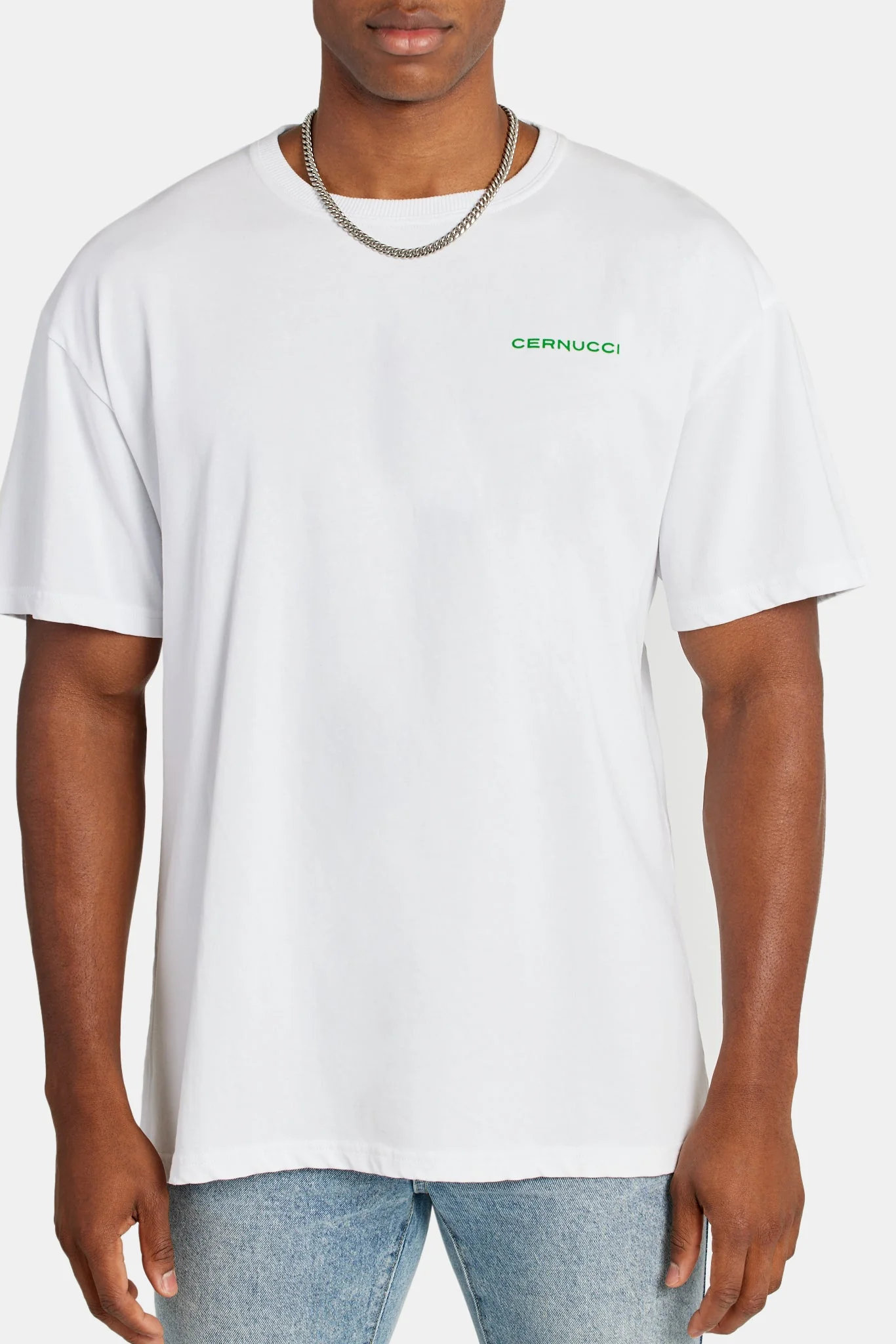 Oversized Palm T-Shirt - White - Image 2
