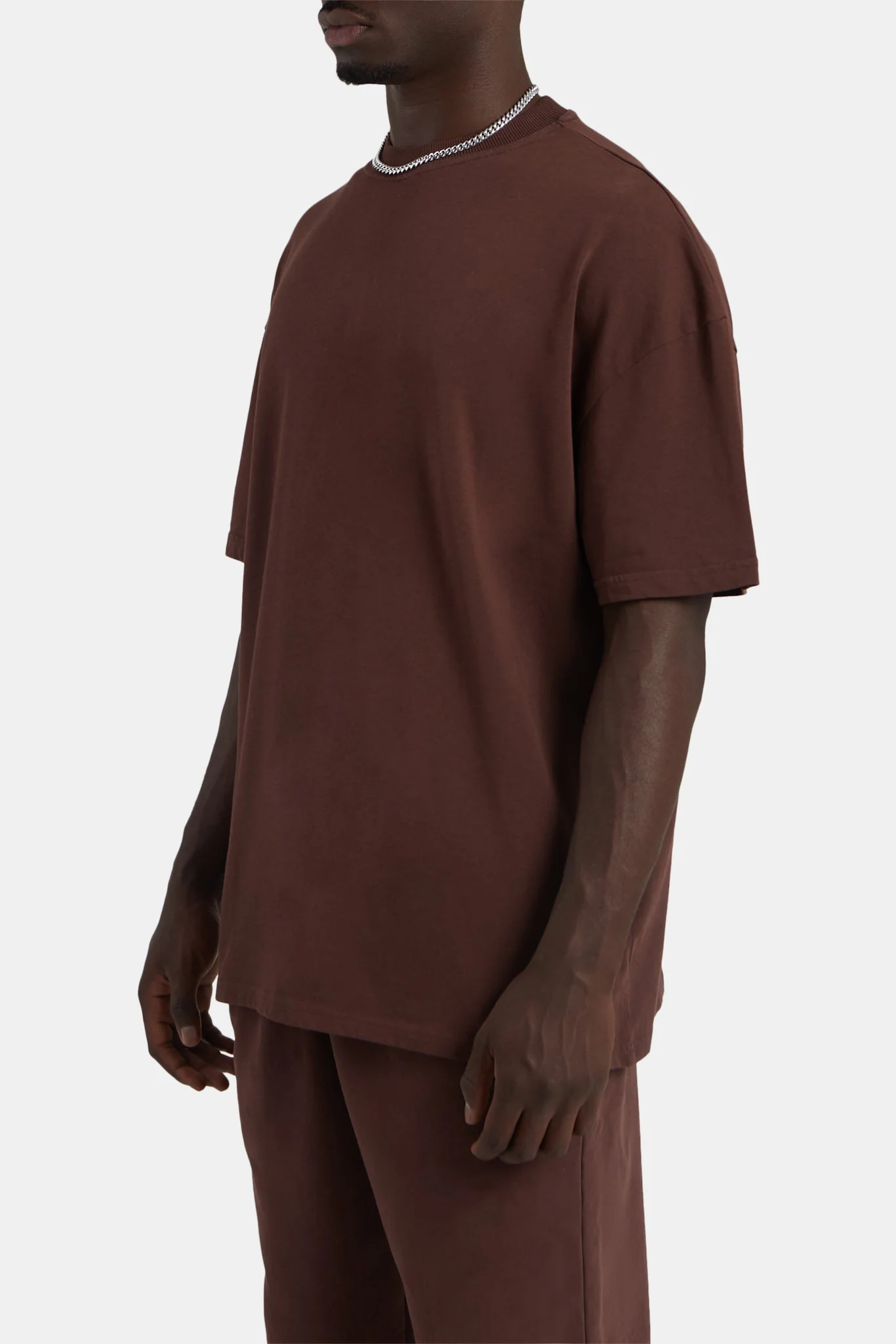 Cernucci Limited Oversized T-Shirt - Chestnut - Image 3
