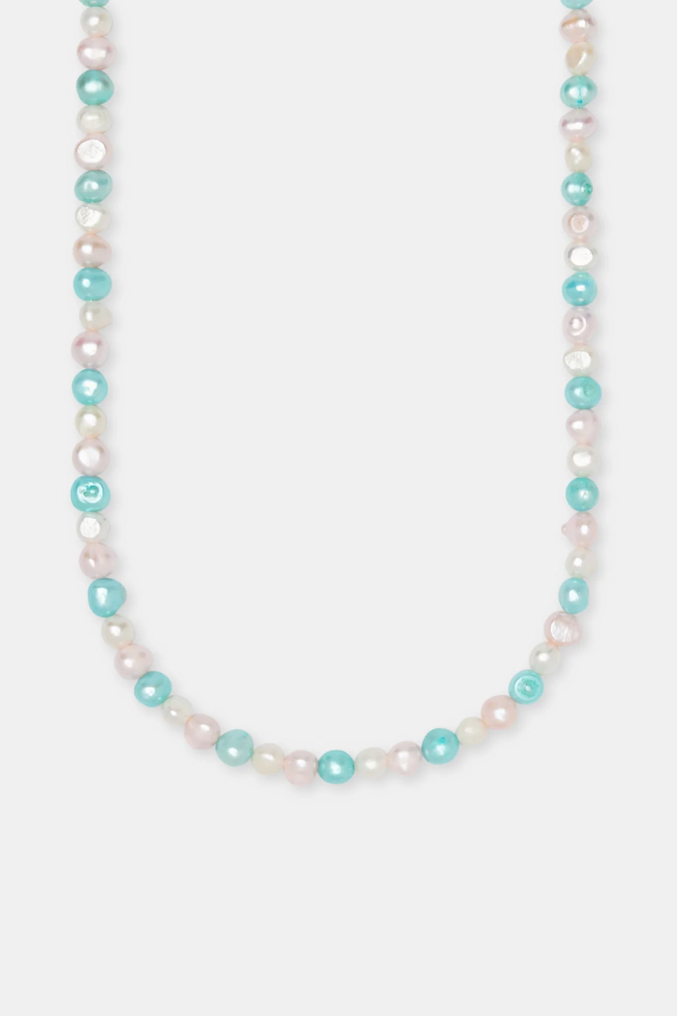 Pastel Freshwater Pearl Necklace - 6mm - Image 4