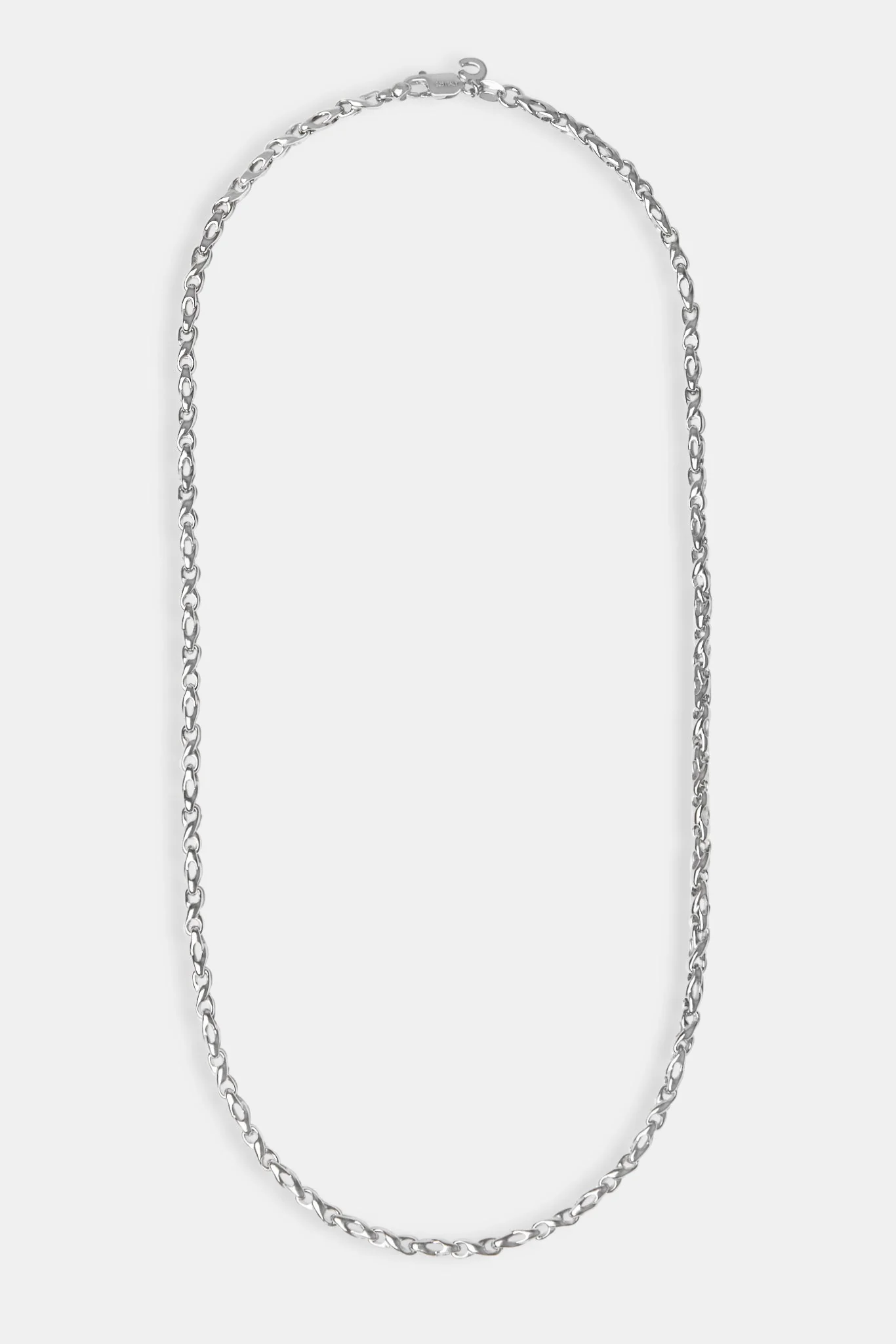 Polished 3D Infinity Chain - 3mm - Image 3