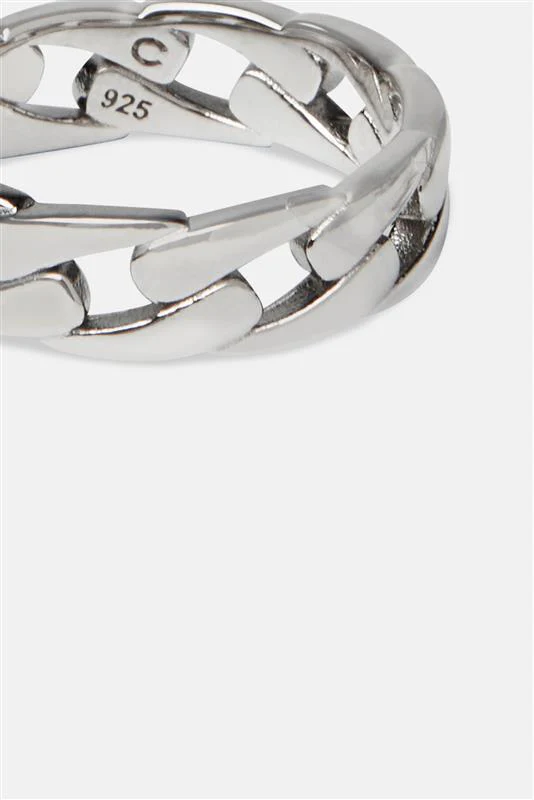 Polished Cuban Ring - Image 3