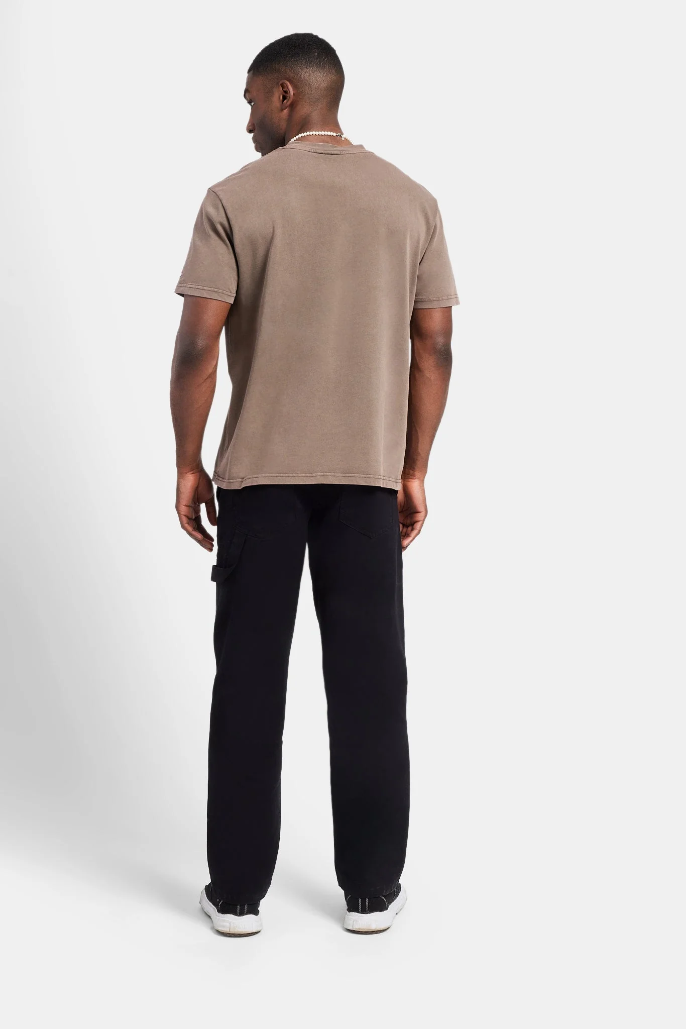 Relaxed Cargo Carpenter Trouser - Black - Image 3