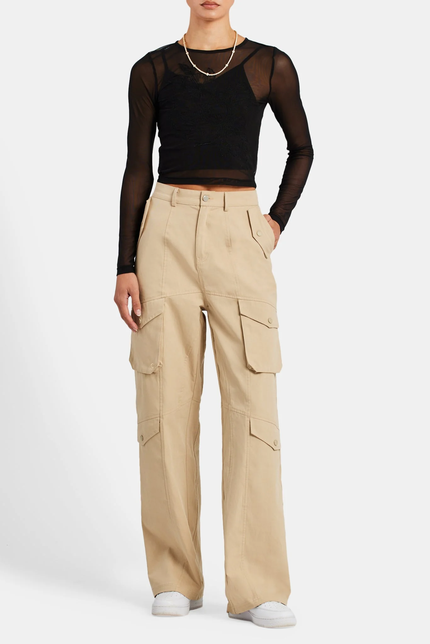 Relaxed Fit Multi Pocket Cargo Trouser - Image 2