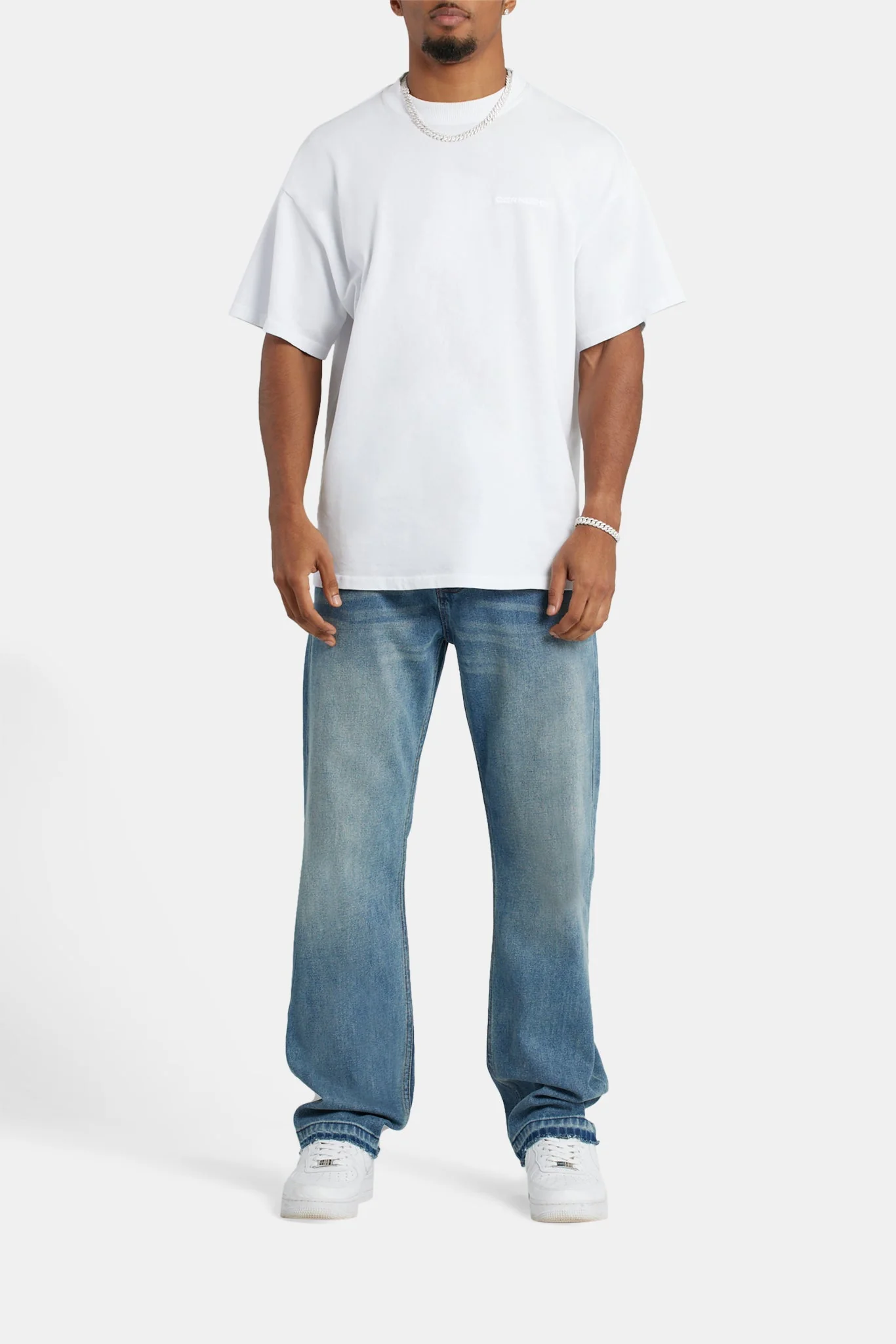 Relaxed Fit Jeans - Vintage Wash - Image 2