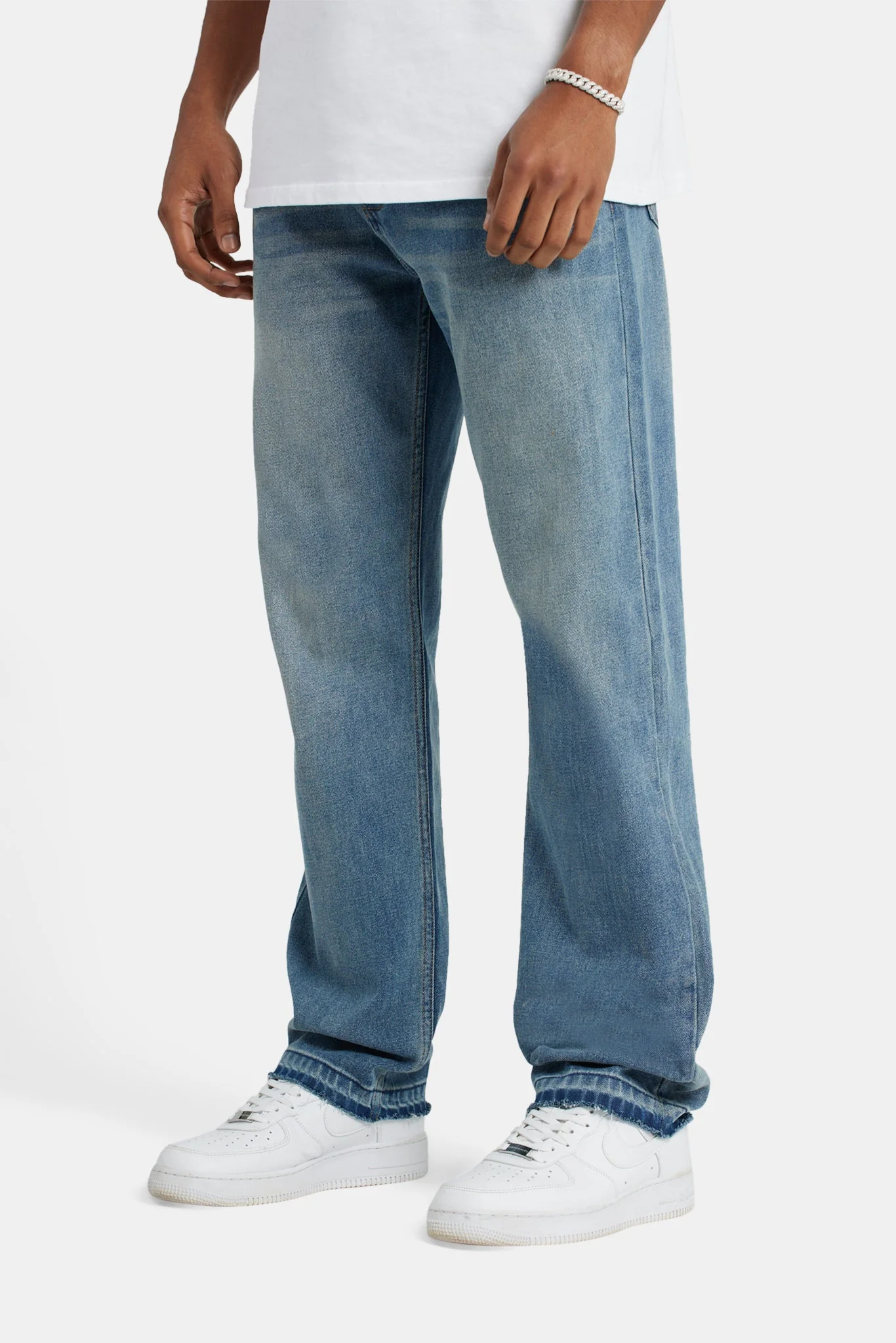 Relaxed Fit Jeans - Vintage Wash - Image 4