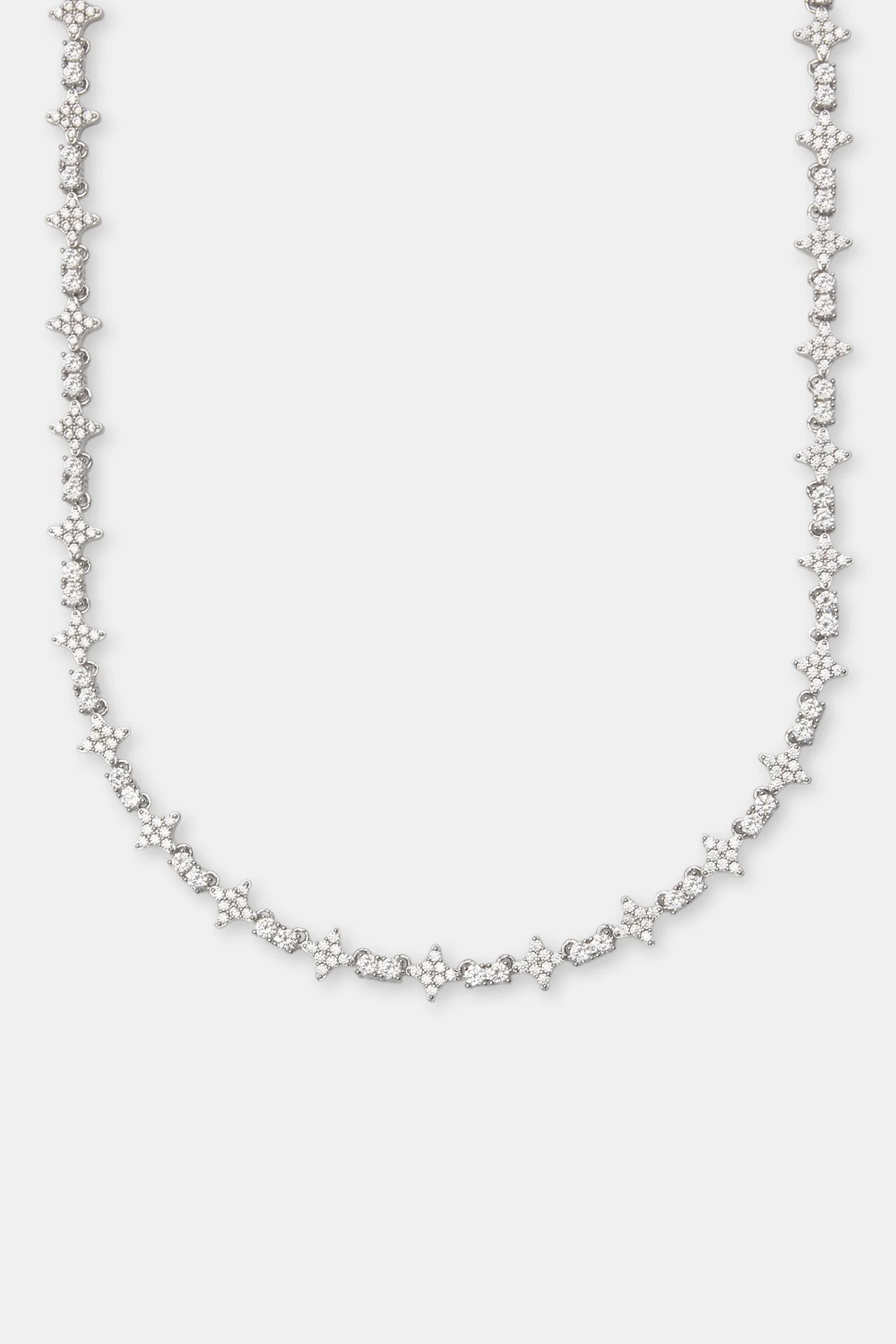 Round & Star Iced Chain - Image 2