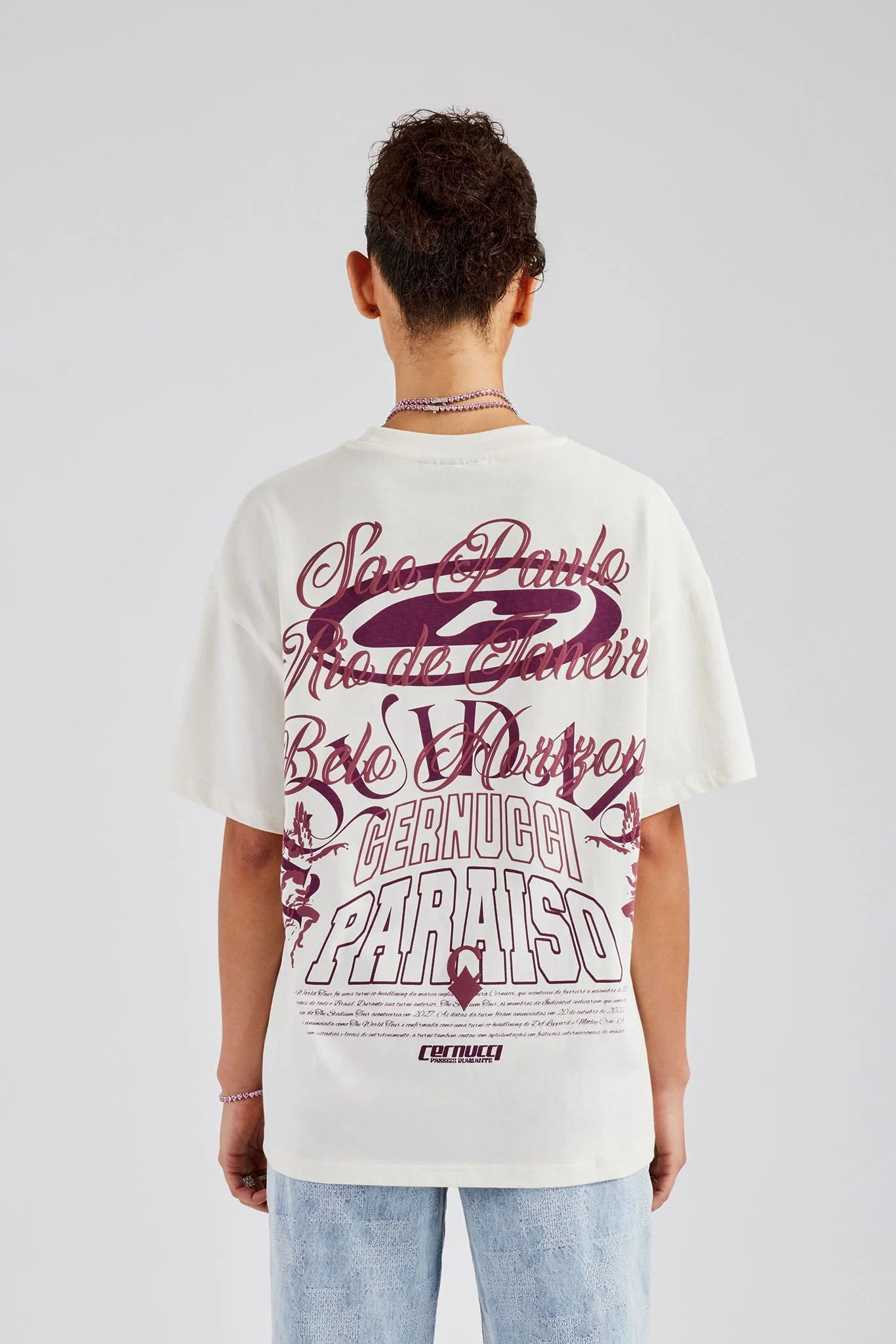 Sao Paulo Oversized T-Shirt - Off White - Image 4