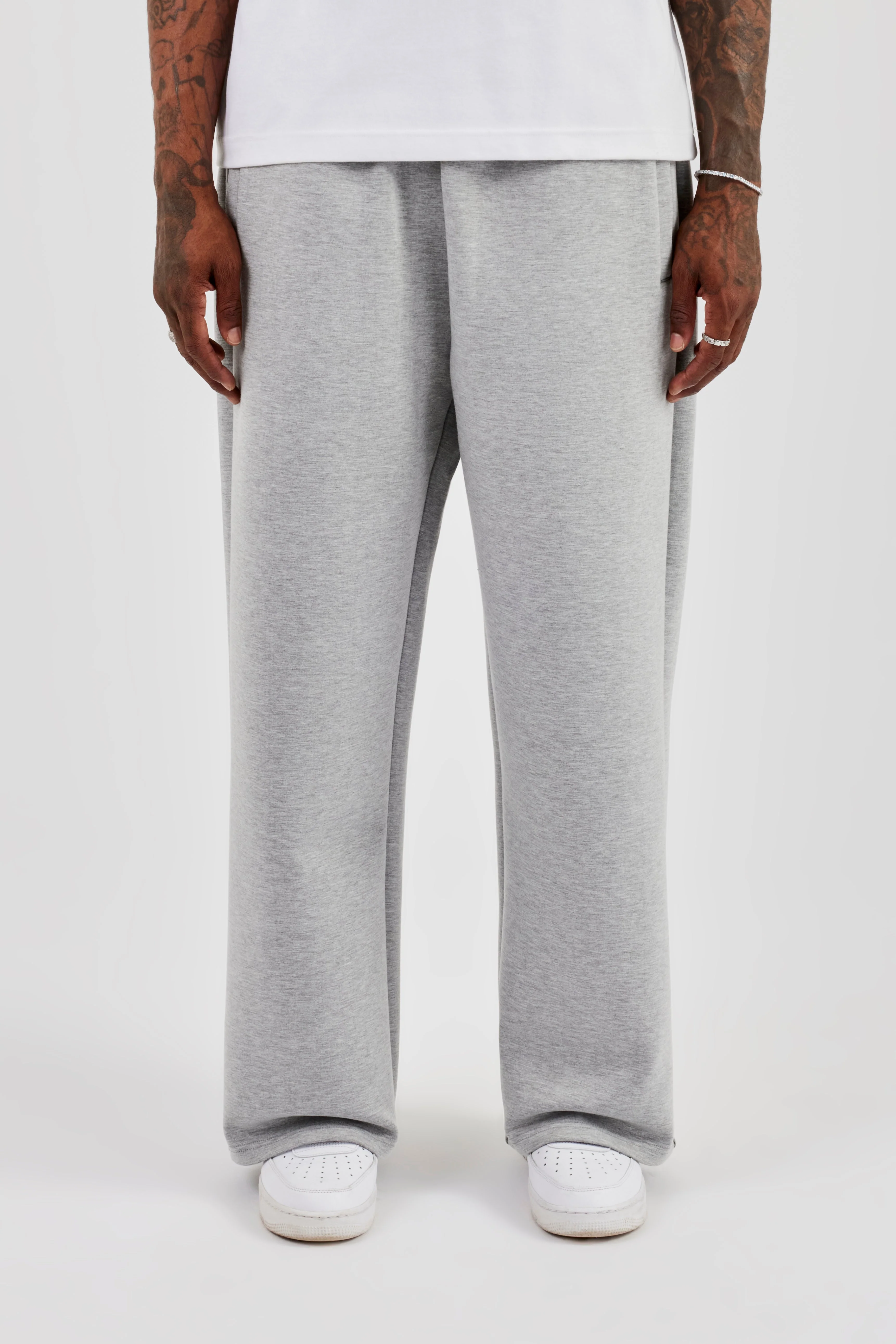 Scuba Baggy Leg Trouser - Grey - Image 2