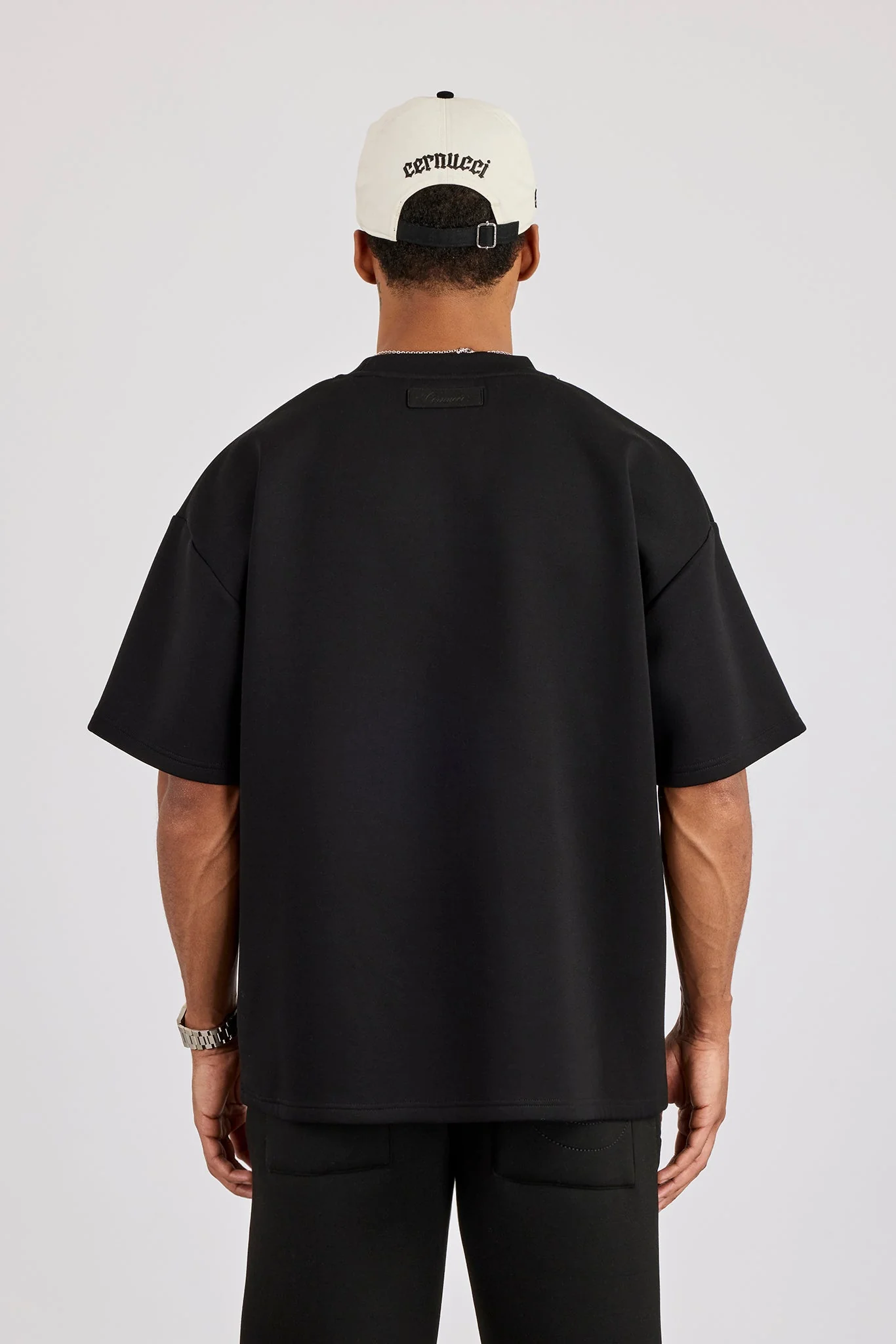 Scuba Oversized T-Shirt - Black - Image 3