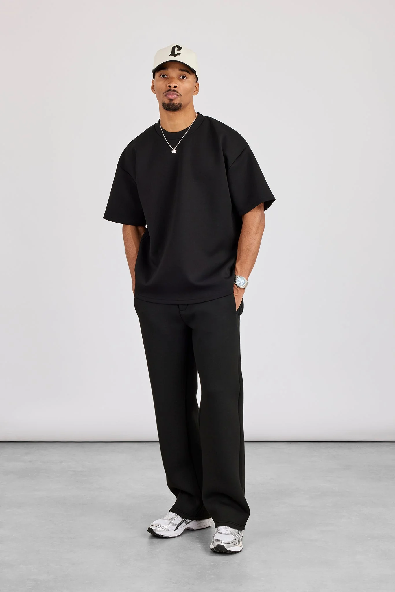 Scuba Oversized T-Shirt - Black - Image 4