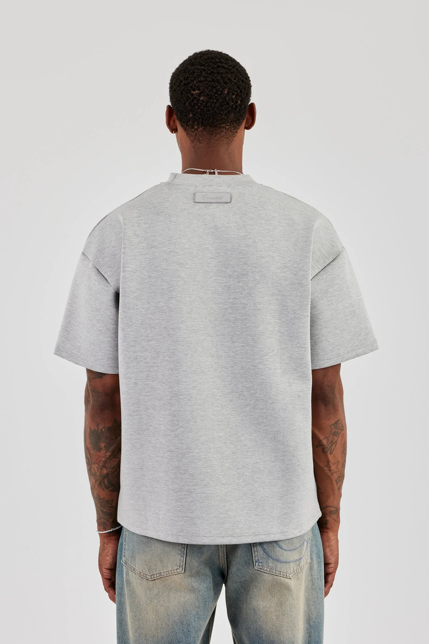 Scuba Oversized T-Shirt - Grey - Image 3