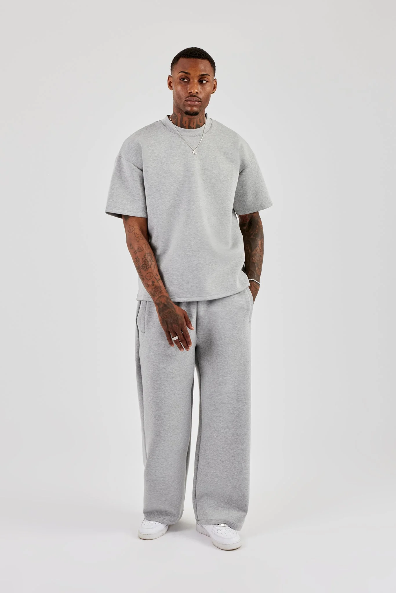 Scuba Oversized T-Shirt - Grey - Image 4