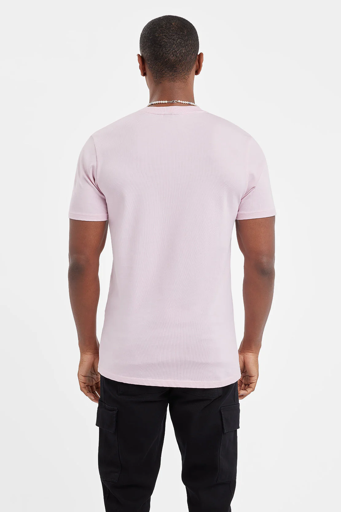 Slim Fit C T-Shirt - Light Pink - Image 4