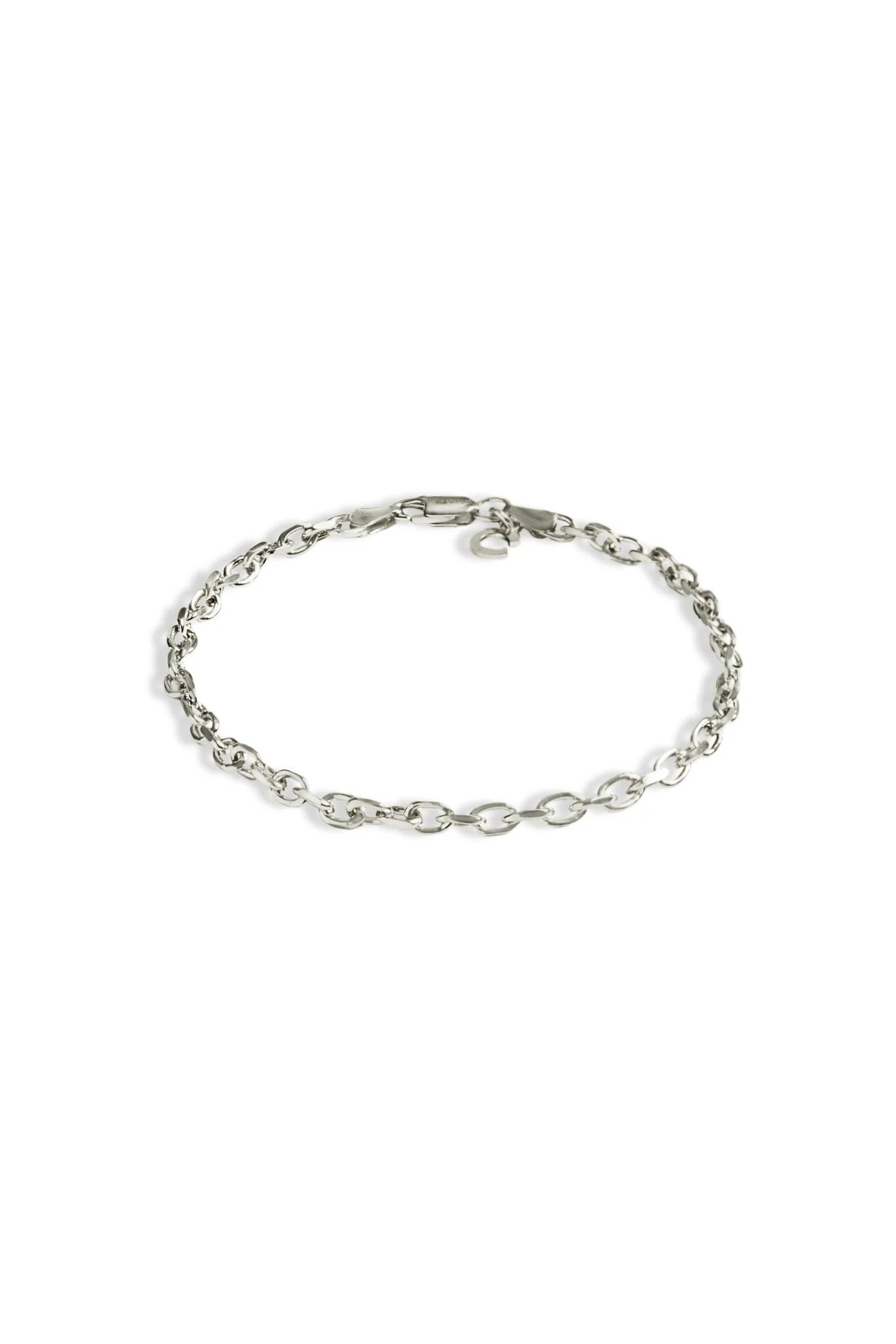 925 Sterling Silver Anchor Bracelet - Image 2