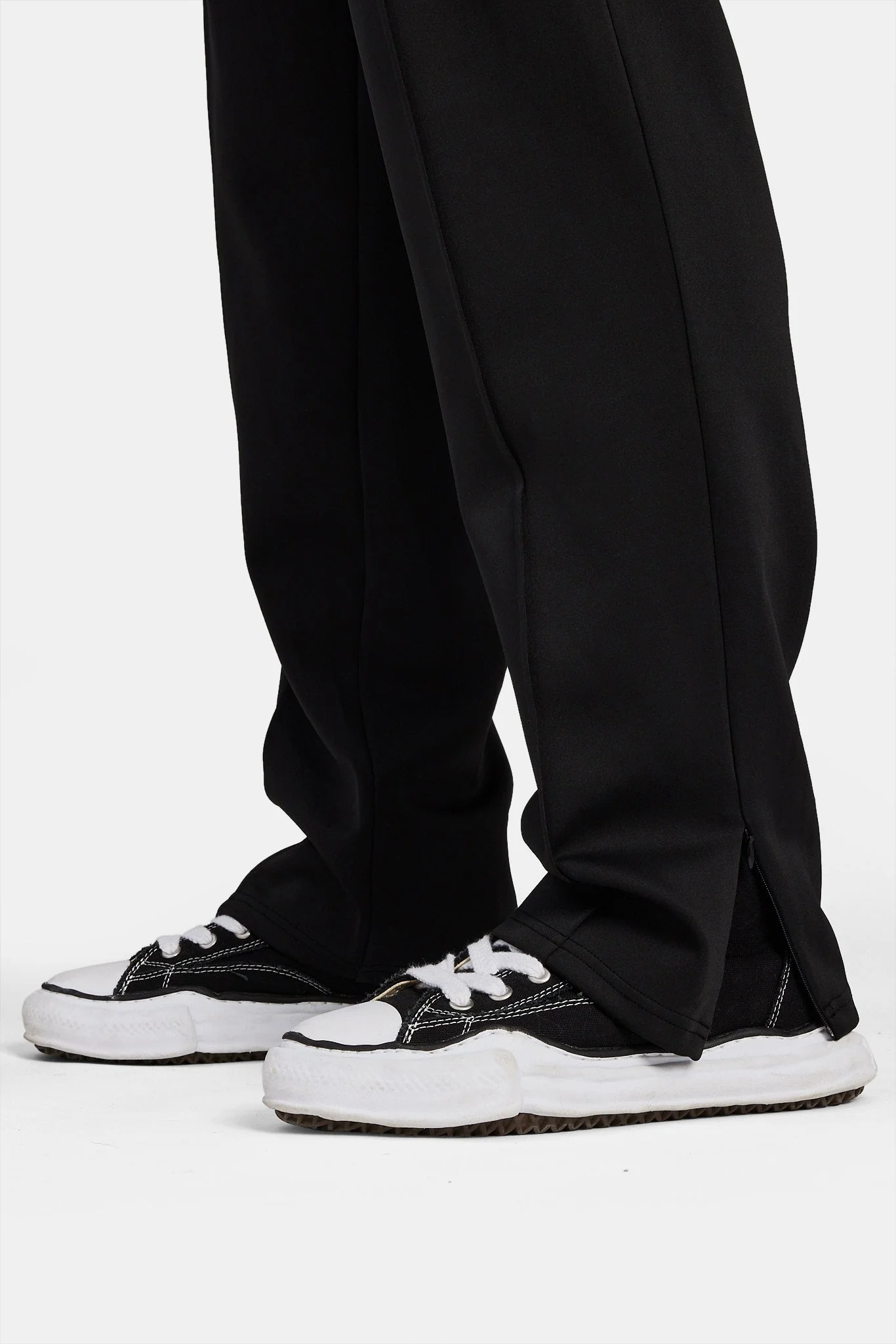 Straight Leg Track Pant - Black - Image 4