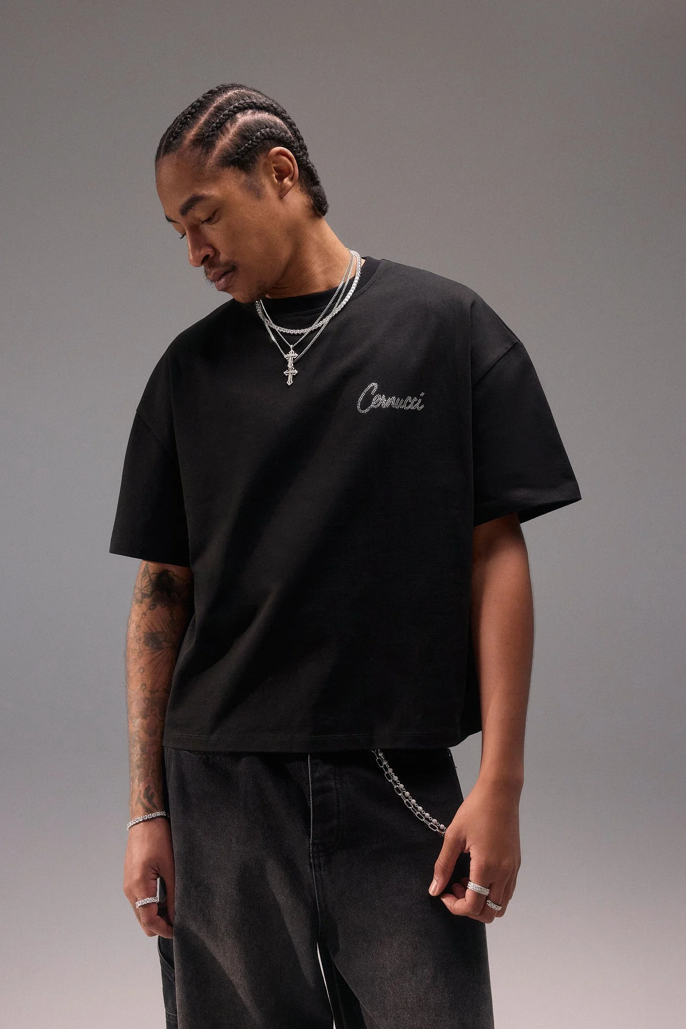 Swarovski Boxy T-Shirt