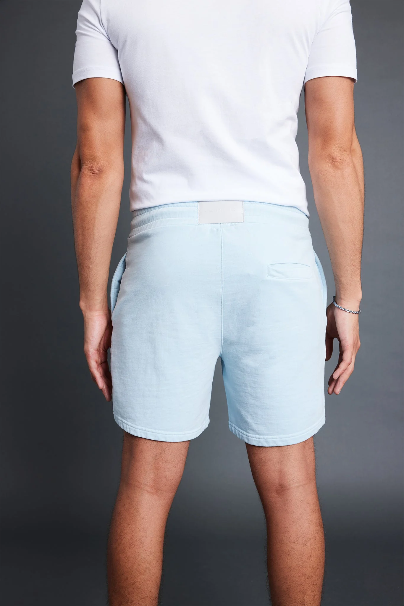 Sweat Shorts - Light Blue - Image 5