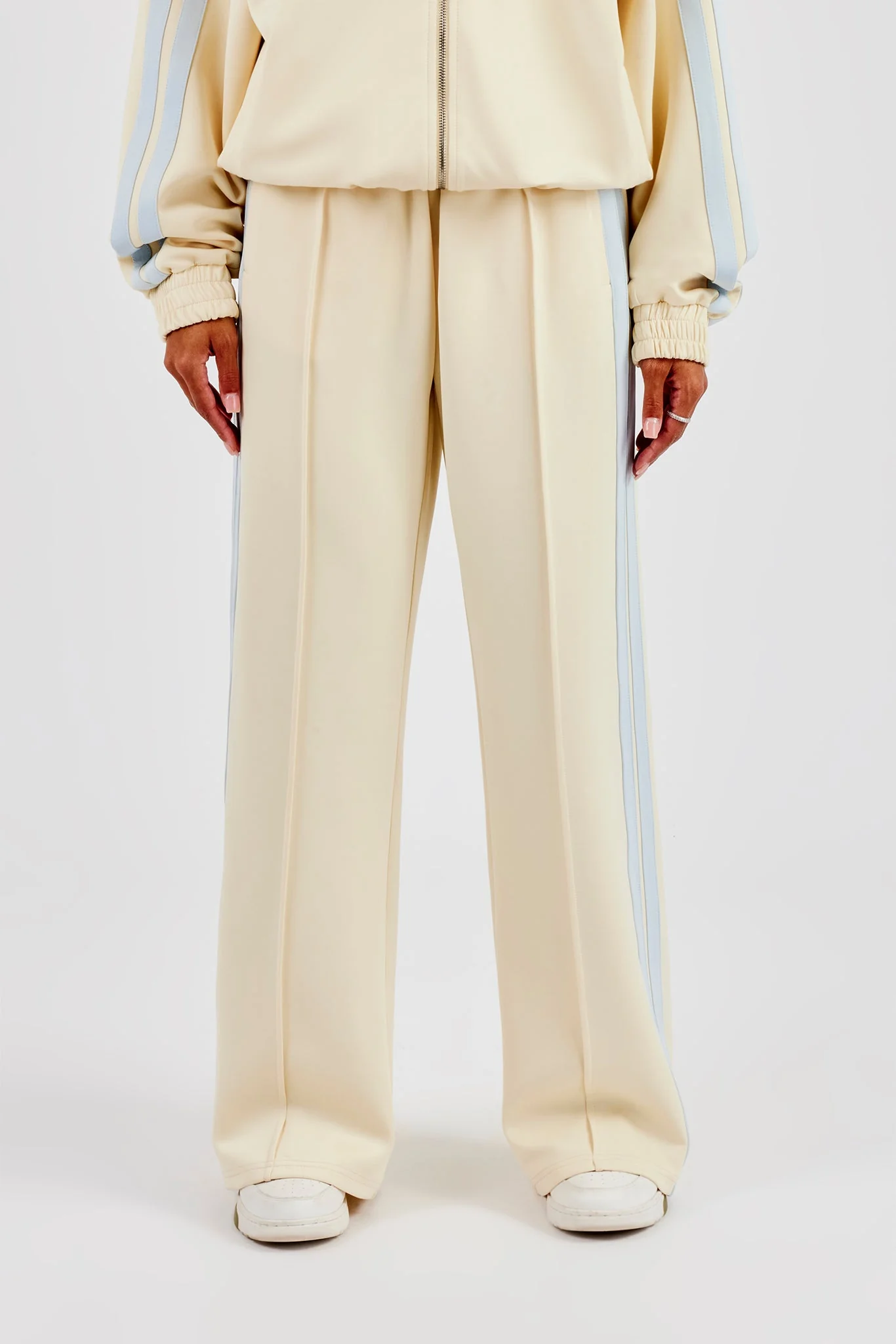 Taping Wide Leg Pant - Butter Yellow - Image 2