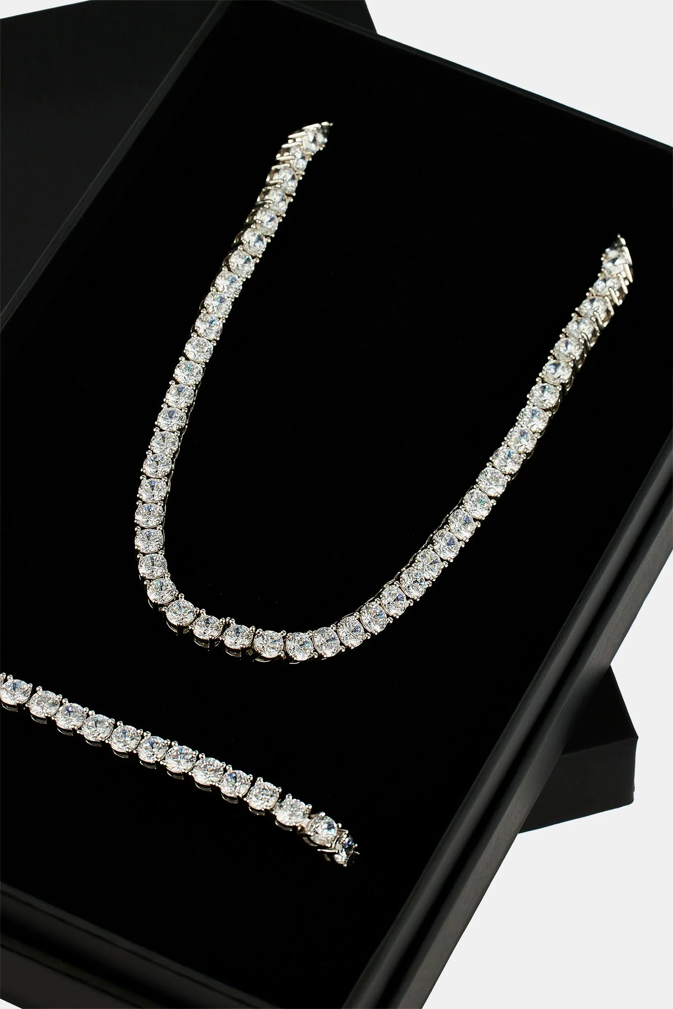 Tennis Chain & Bracelet  5mm - Image 3