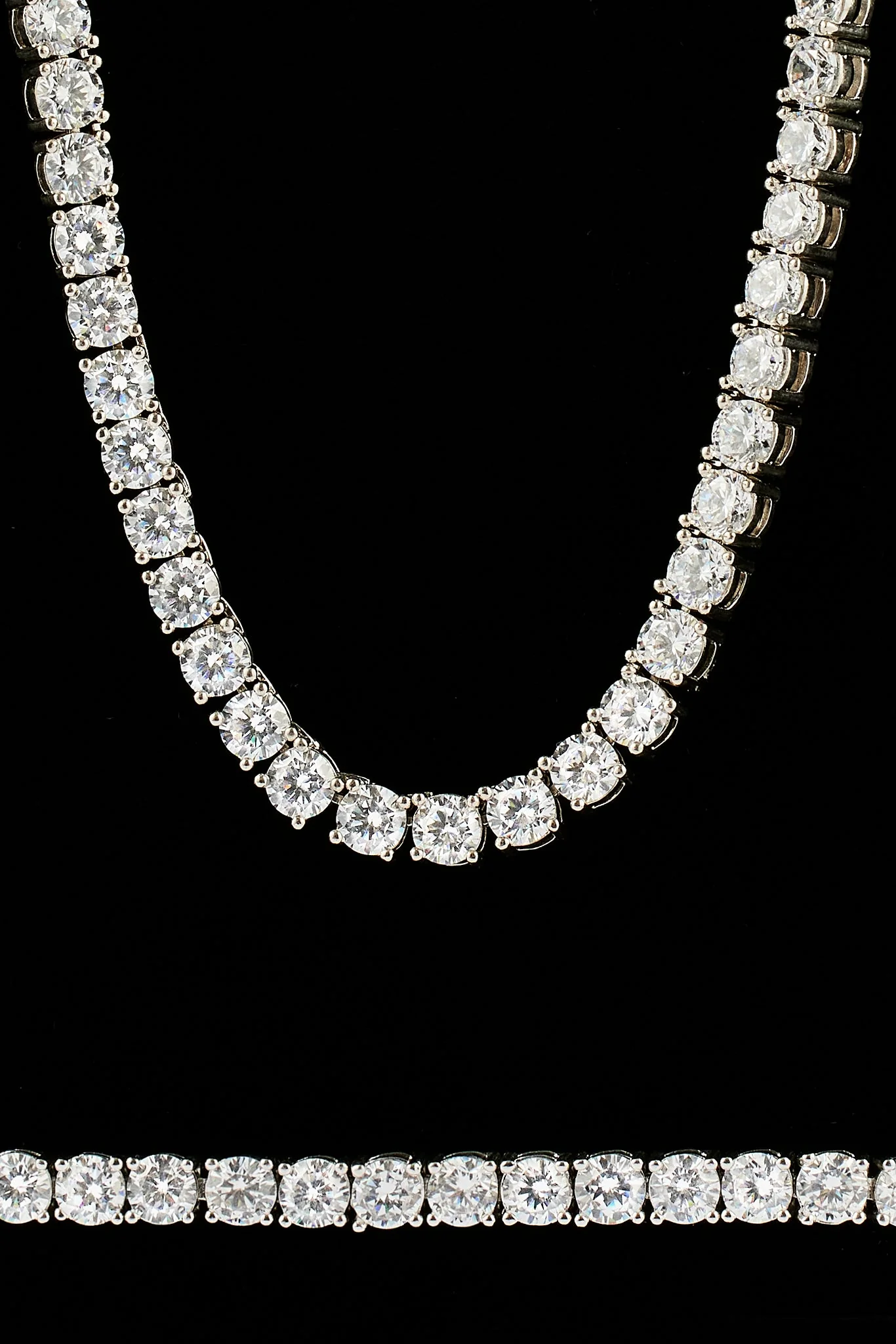 Tennis Chain & Bracelet  5mm - Image 4