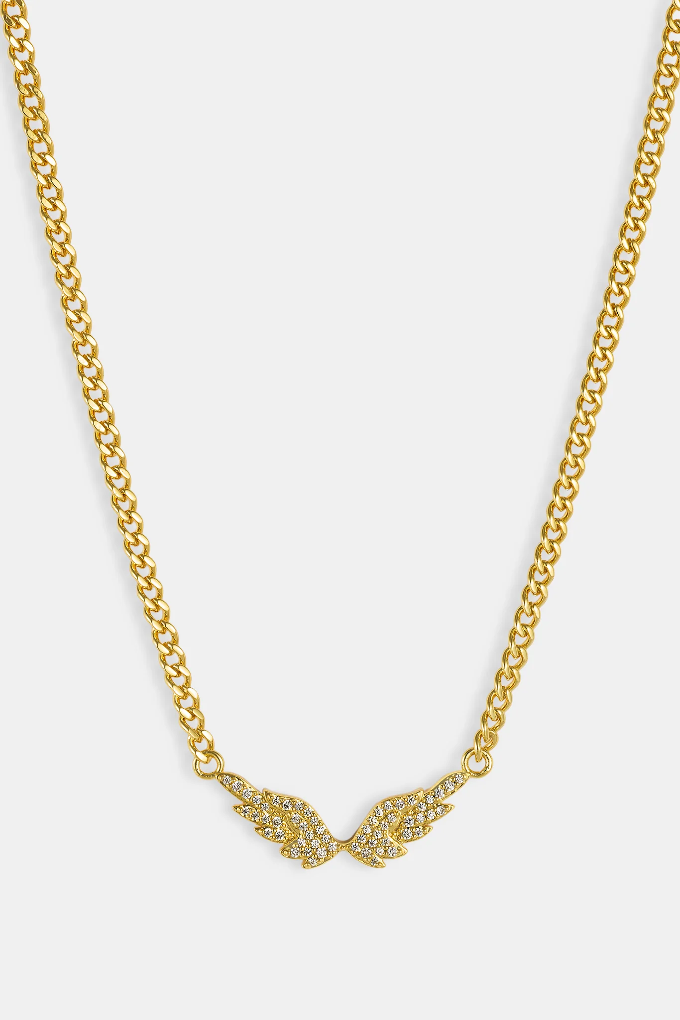 Wings Necklace - Gold - Image 3