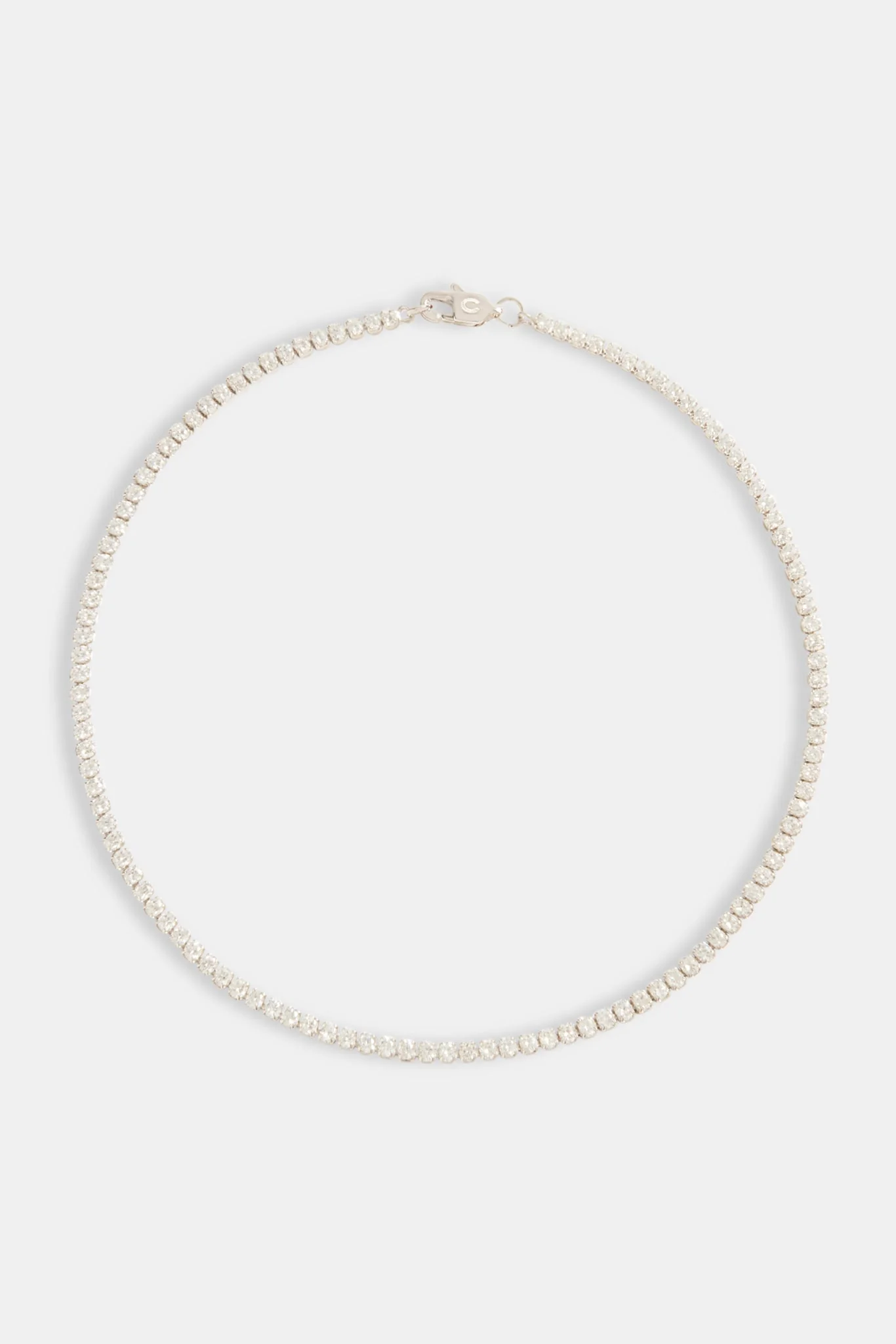Womens 2.5mm Micro Tennis Choker - Image 3