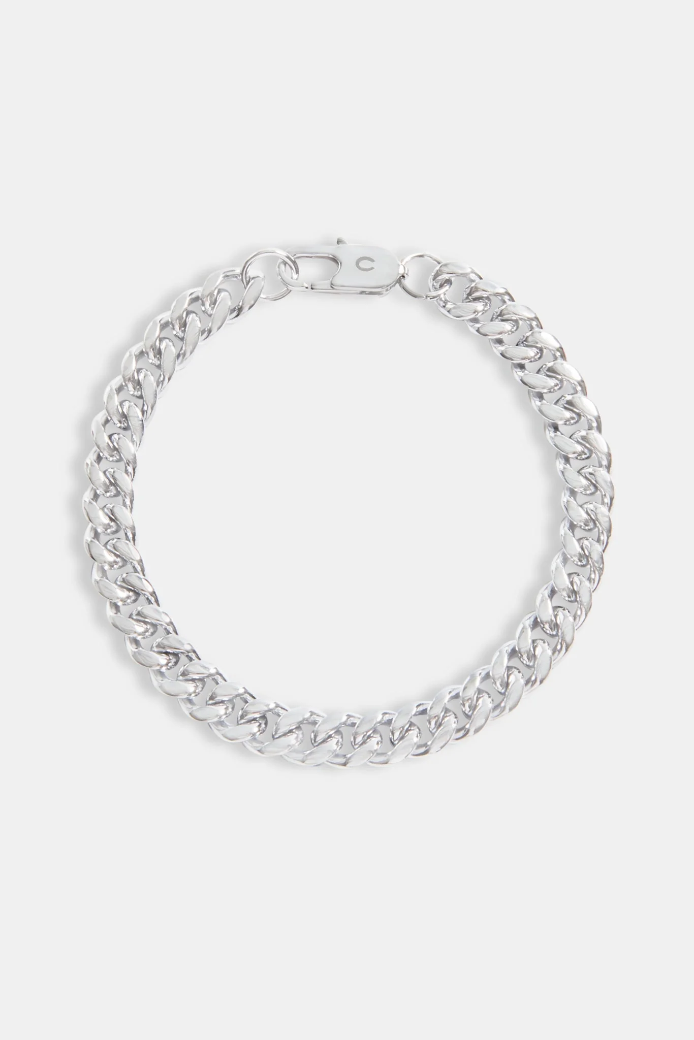 Womens 8mm Miami Cuban Bracelet - Image 2